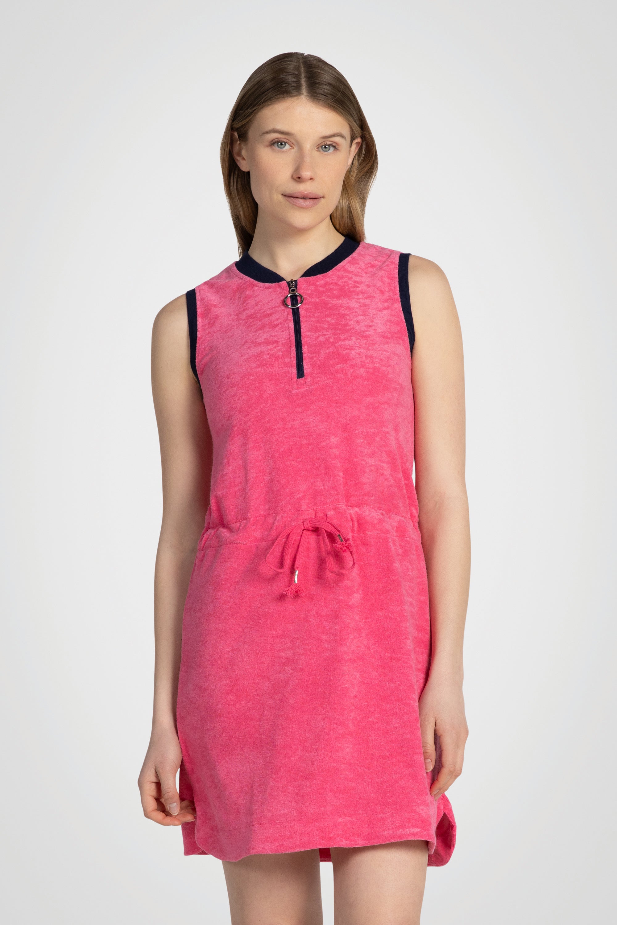 DriftEase Zip Mini Dress
