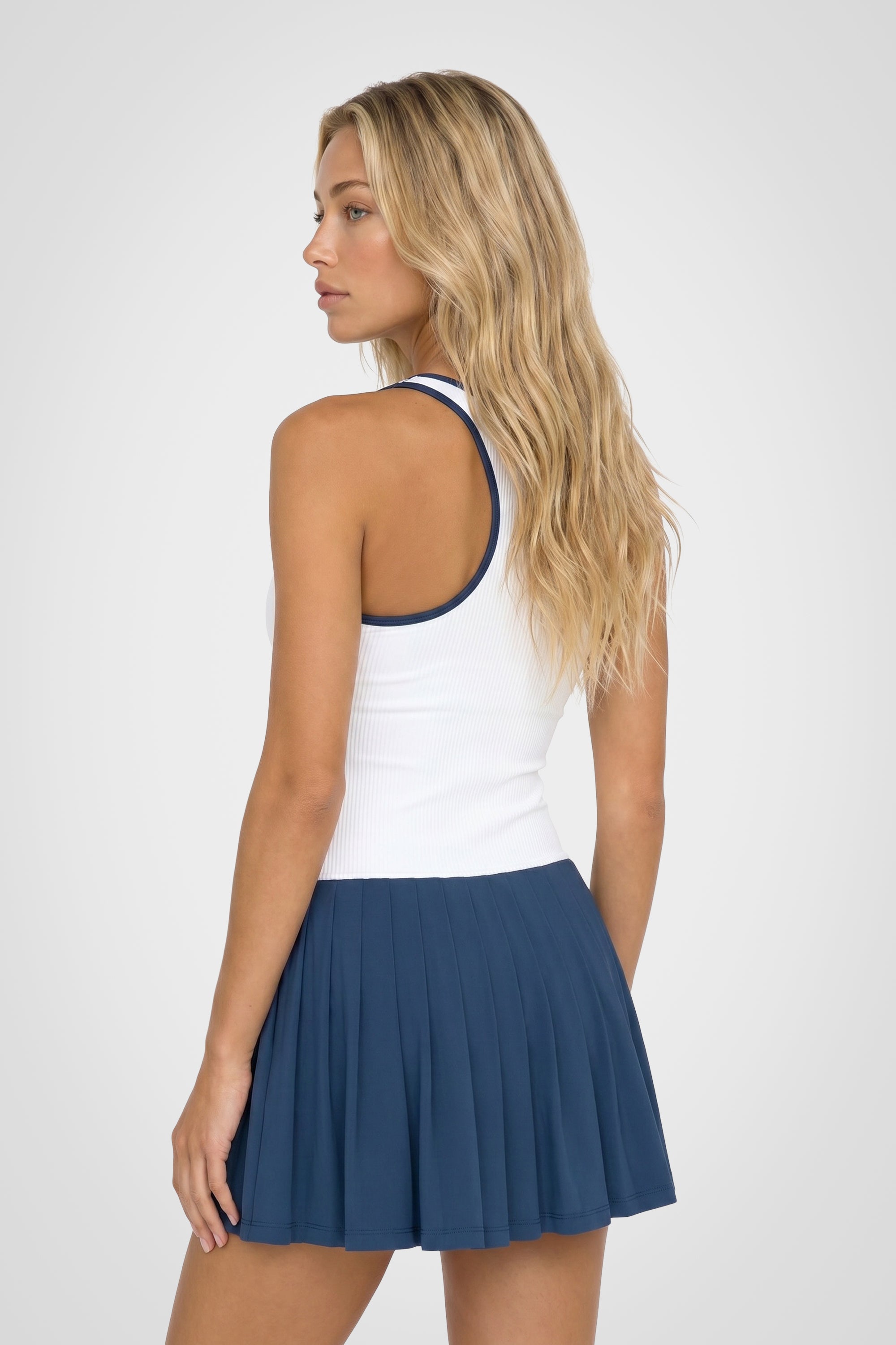 AirCourt Pleated Dress