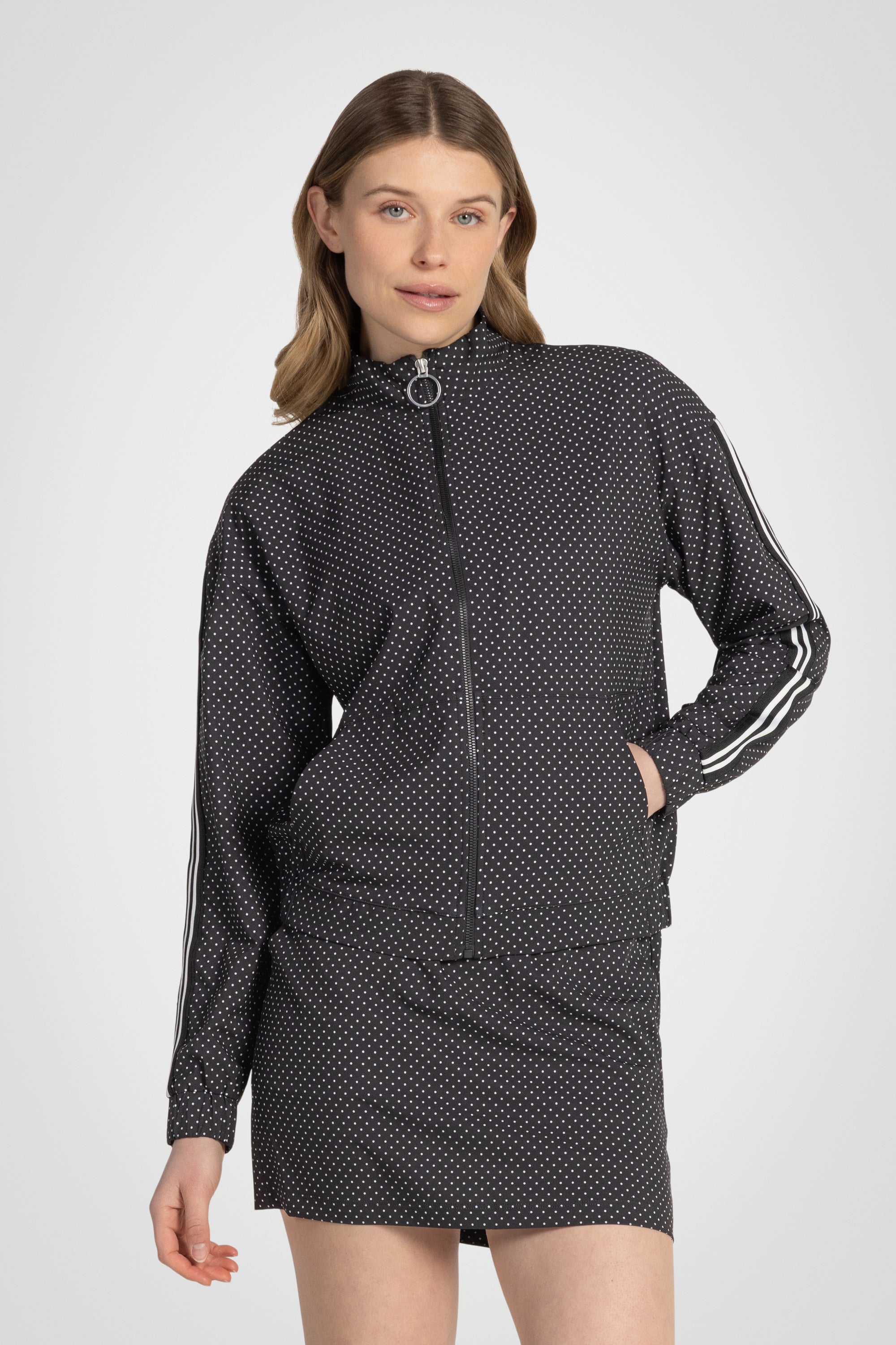 CourseFlow Mock Neck Jacket