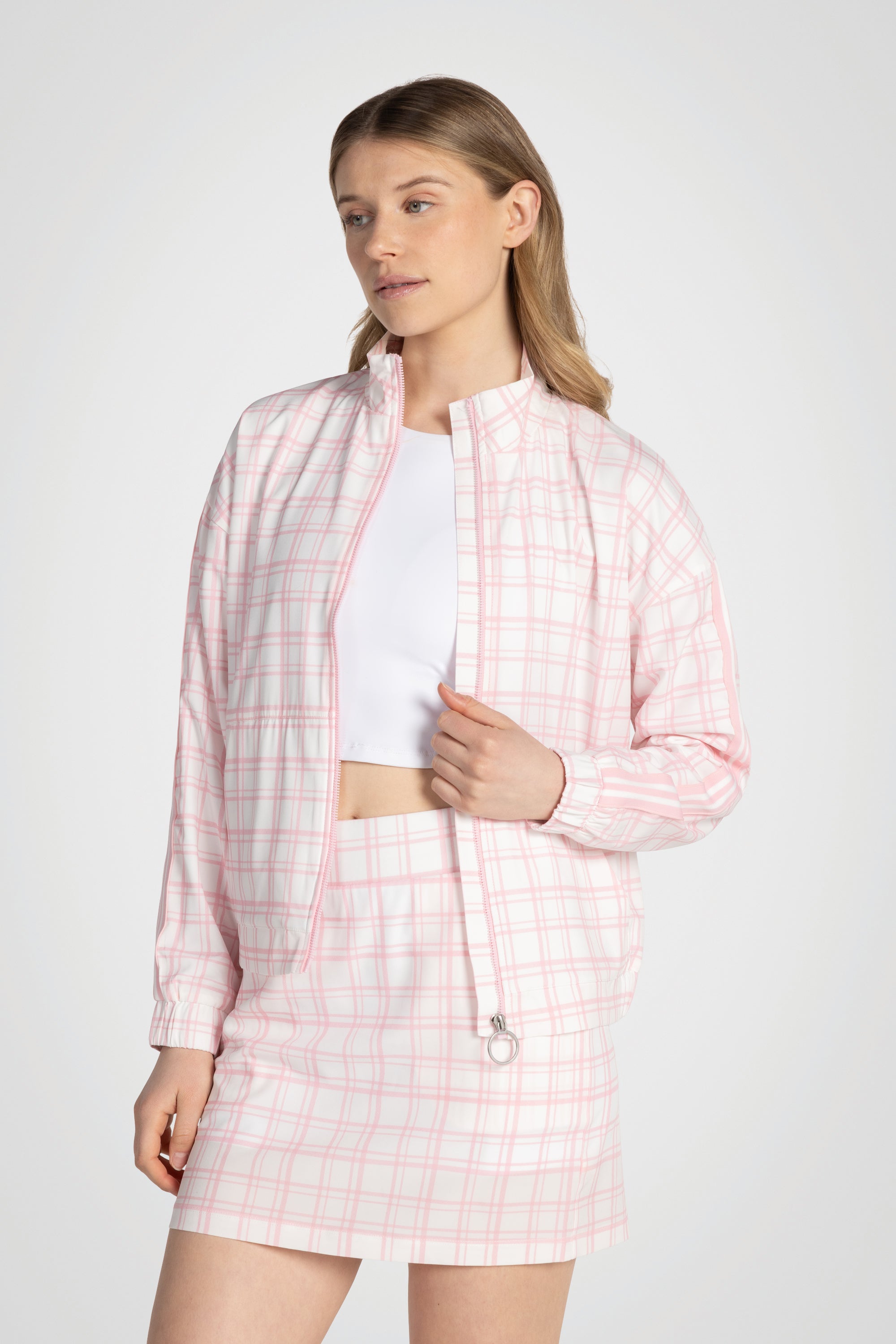 CourseFlow Mock Neck Jacket