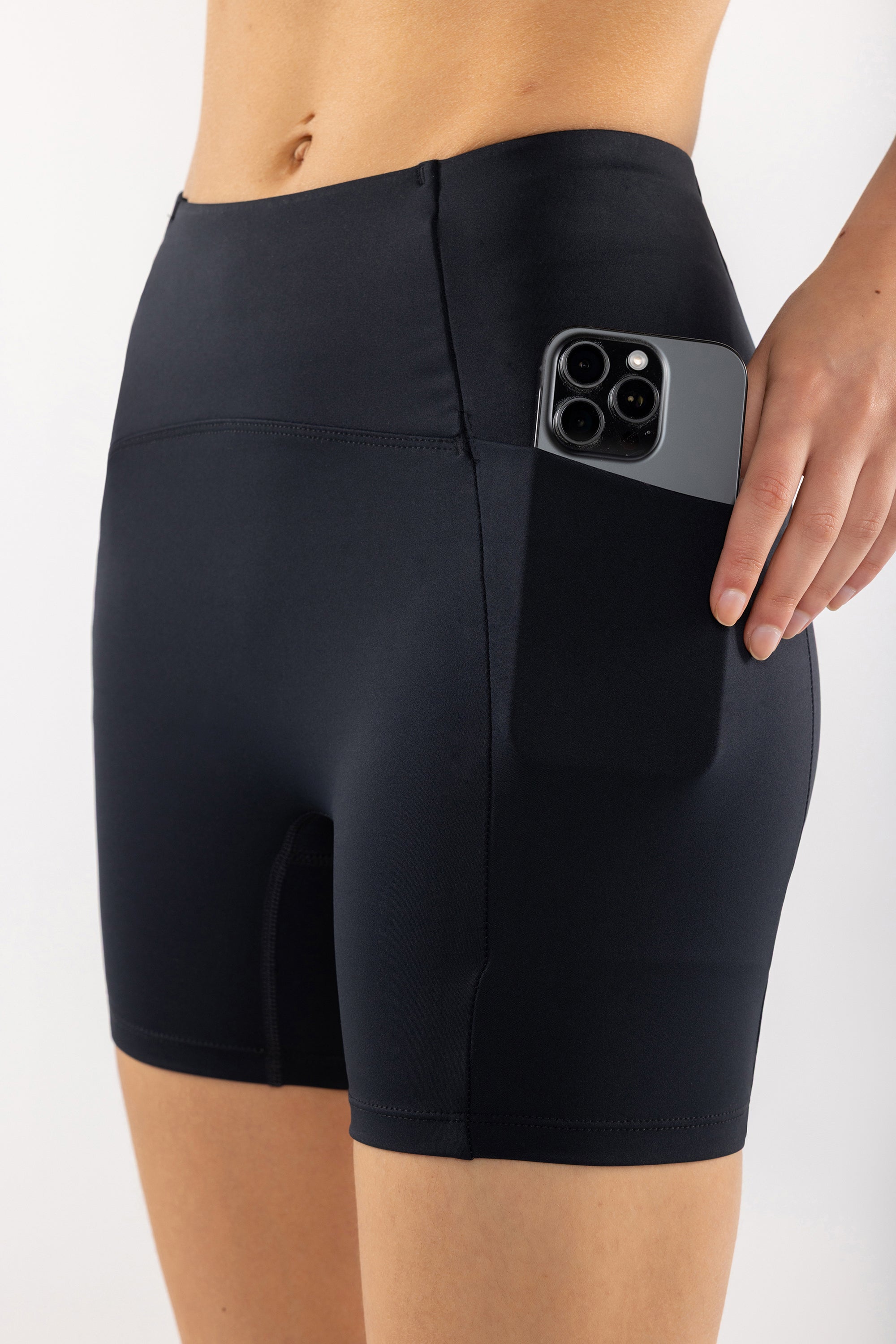 NS Interlock High-Waist Shorts