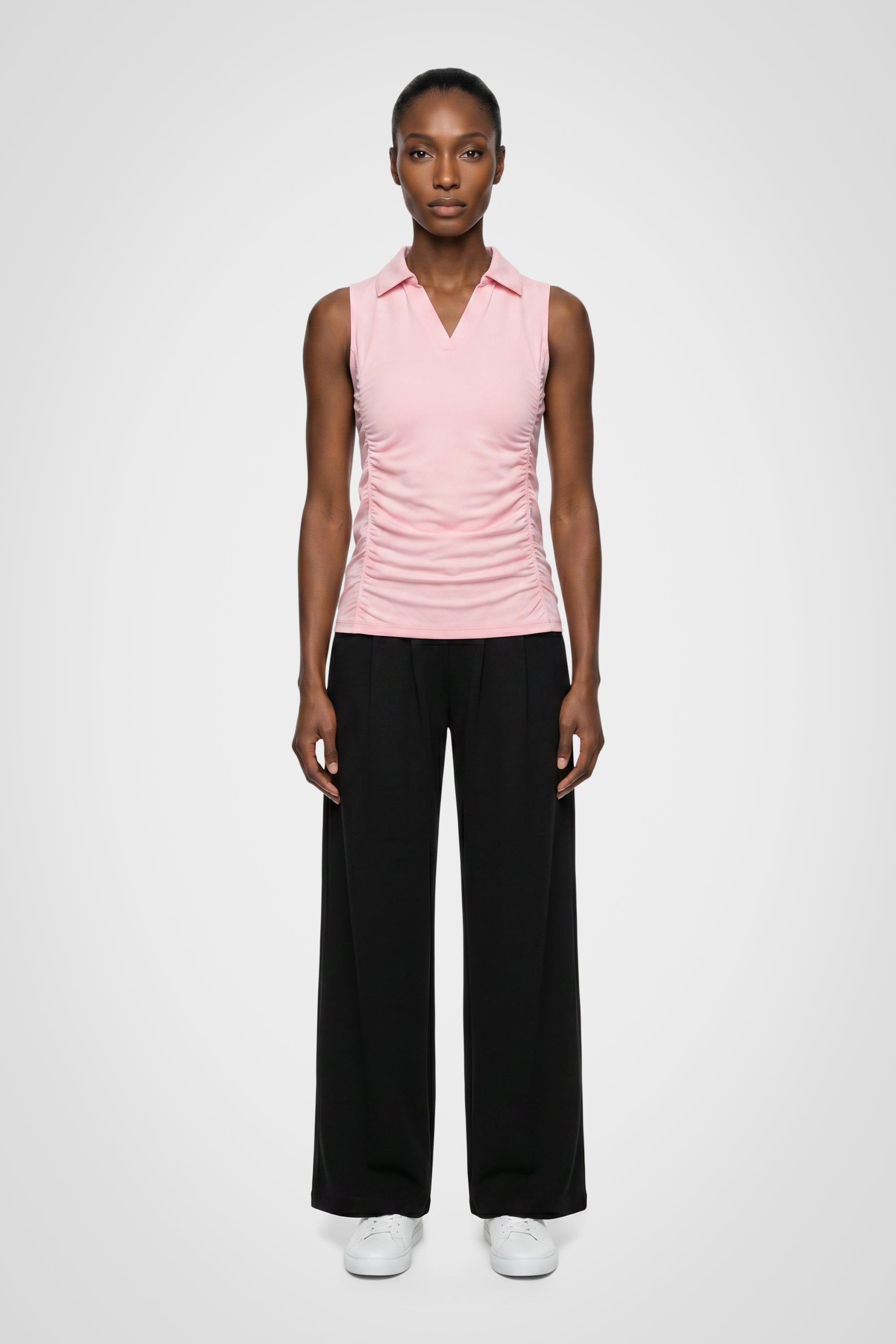 LineDrive V-Neck Polo Tank