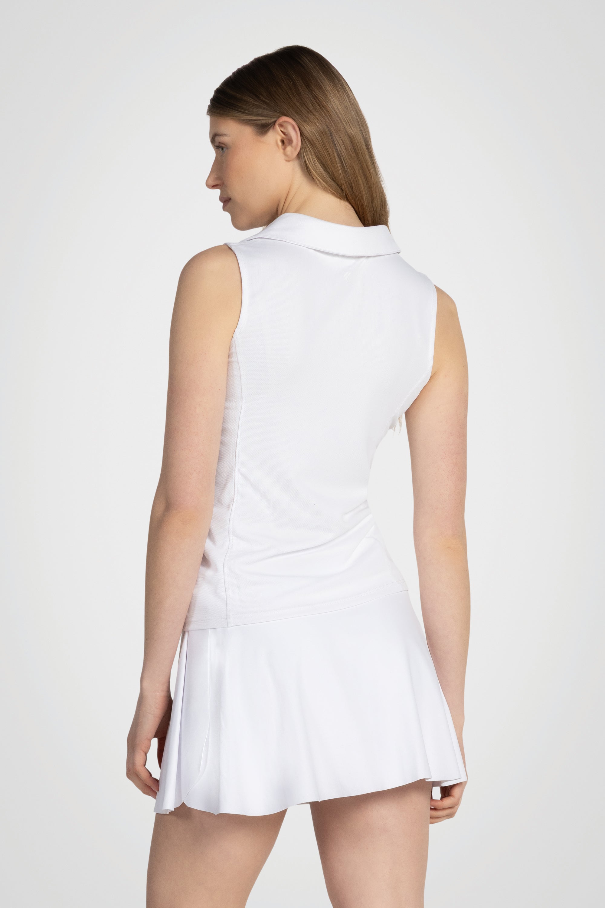 LineDrive V-Neck Polo Tank