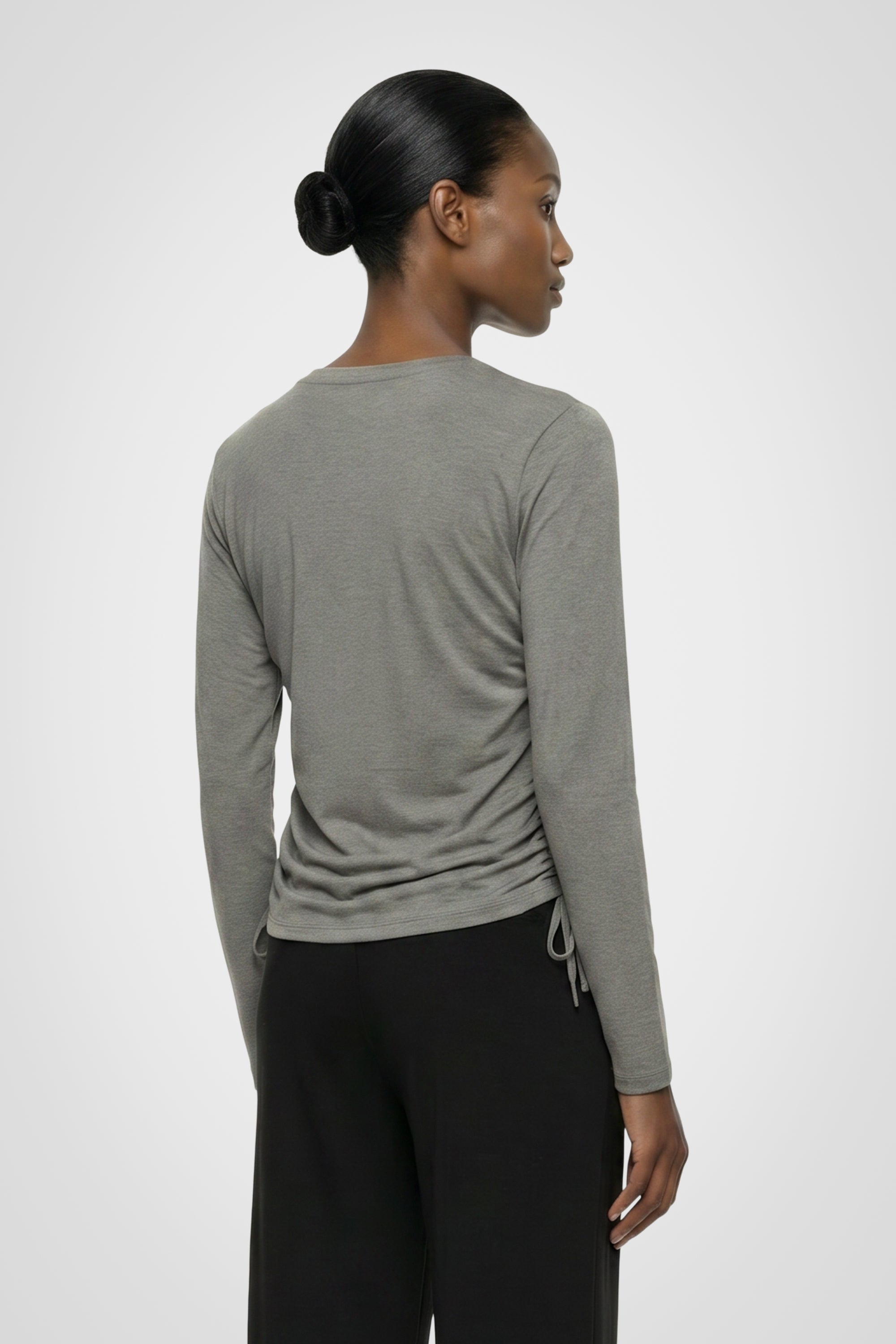 Active Ruched Long Sleeve Top