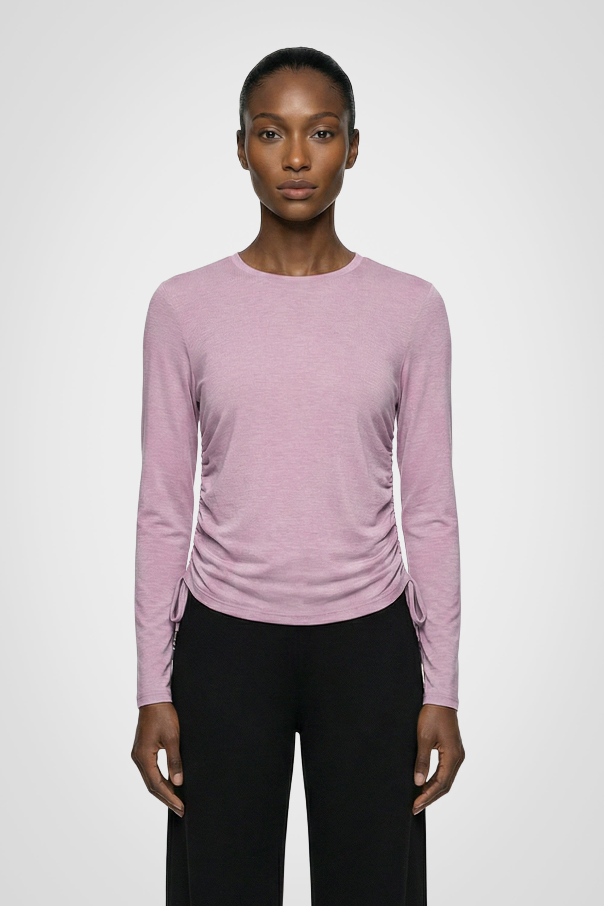Active Ruched Long Sleeve Top
