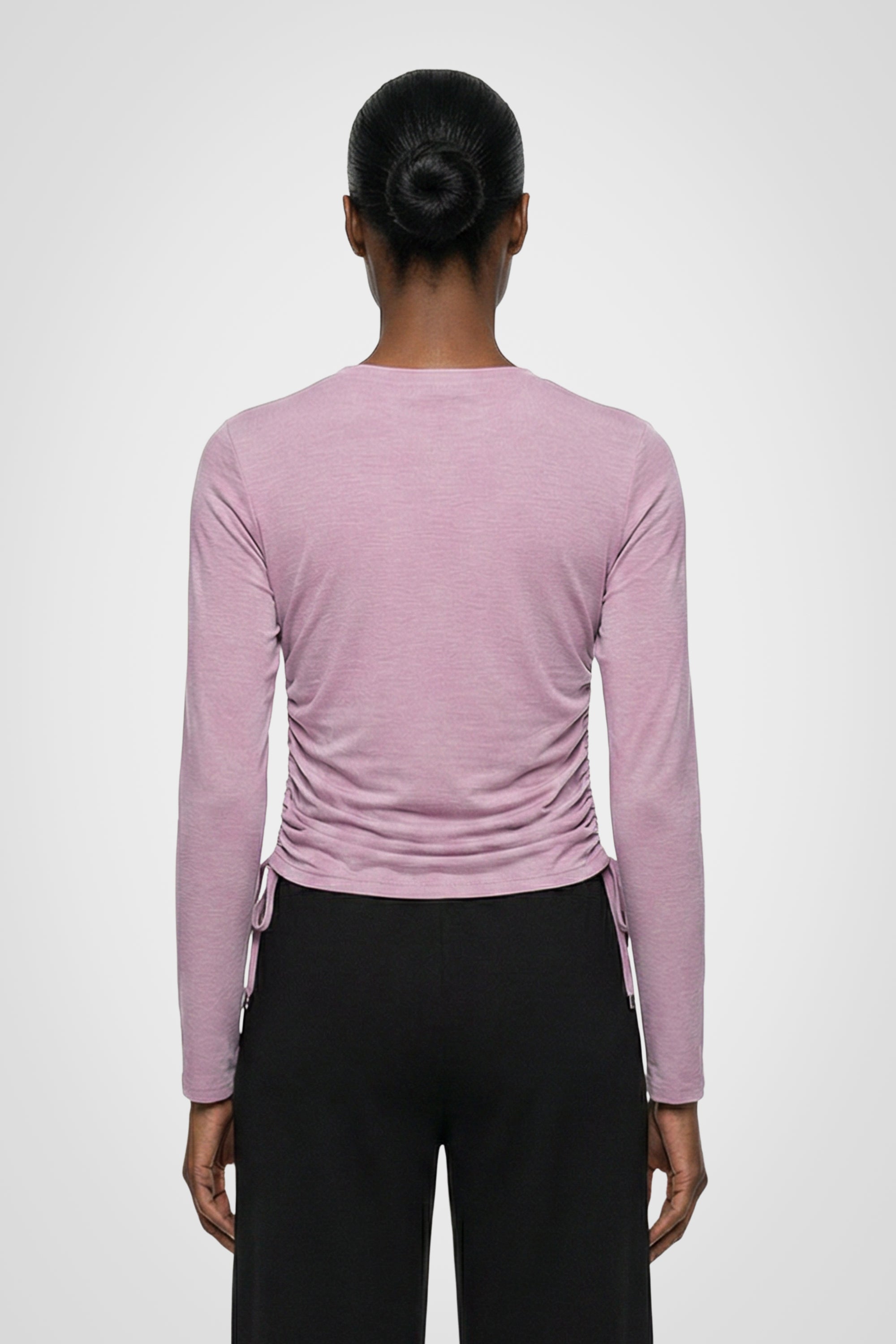 Active Ruched Long Sleeve Top
