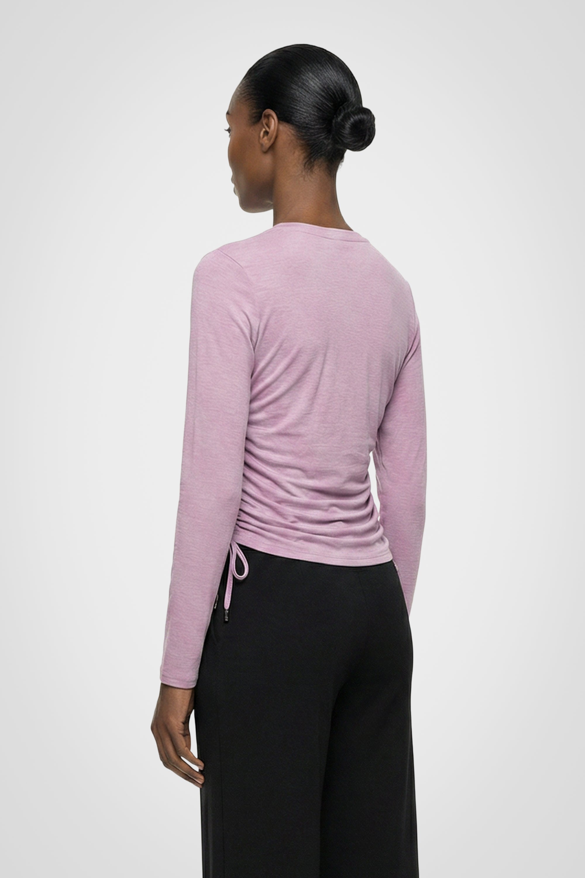 Active Ruched Long Sleeve Top