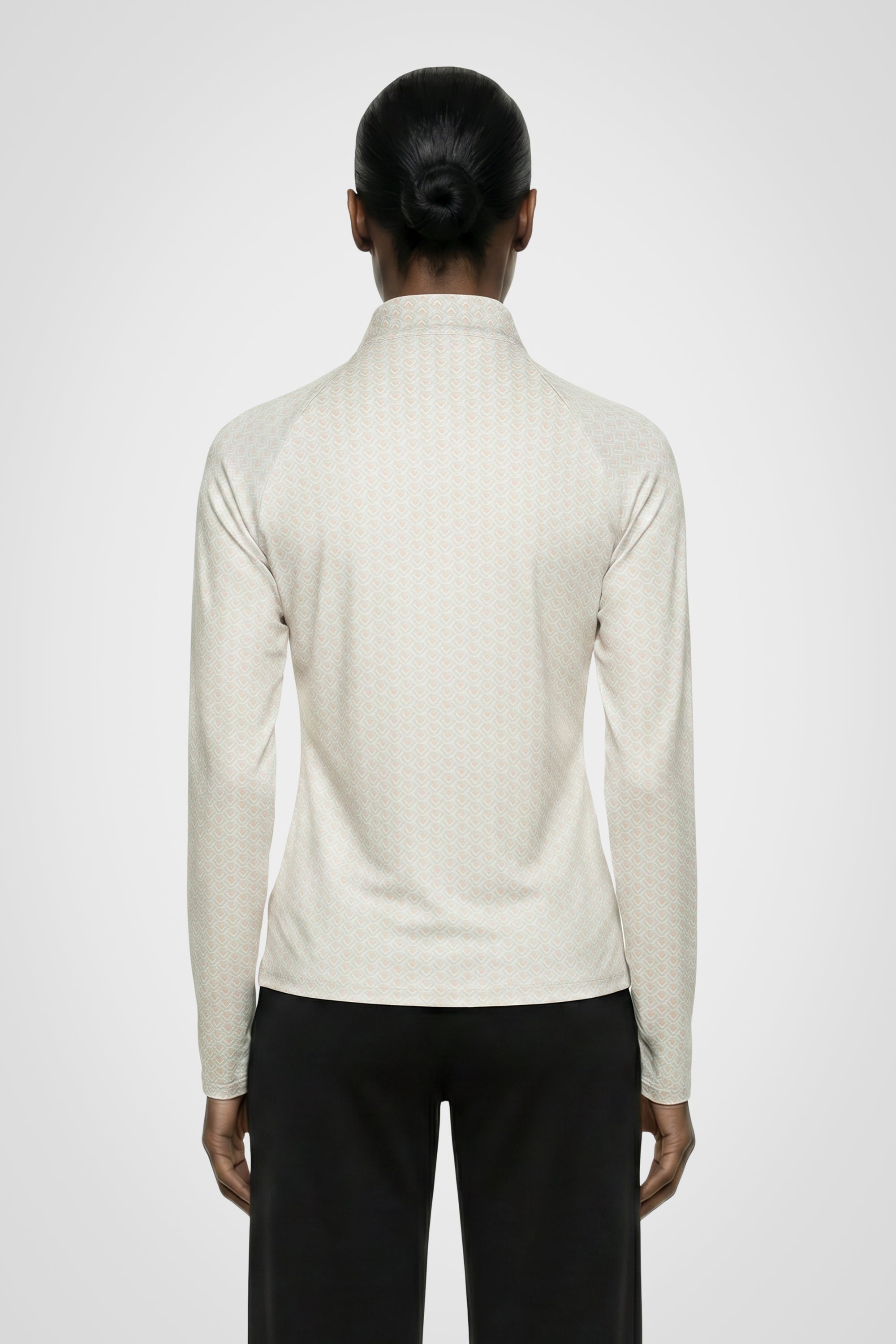 Sierra Quarter Zip Long Sleeve Top