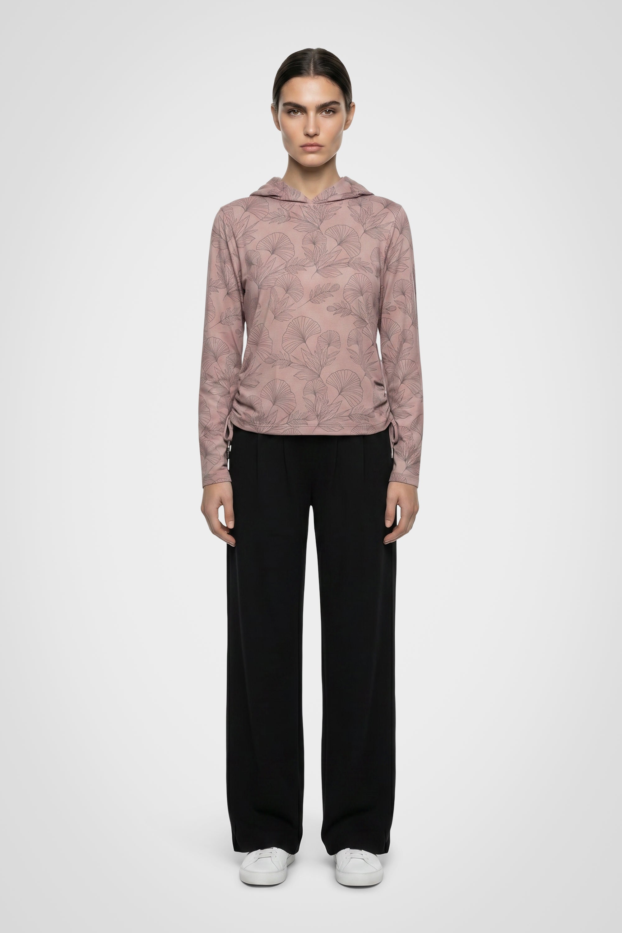 TerraEase Ruched Hoodie