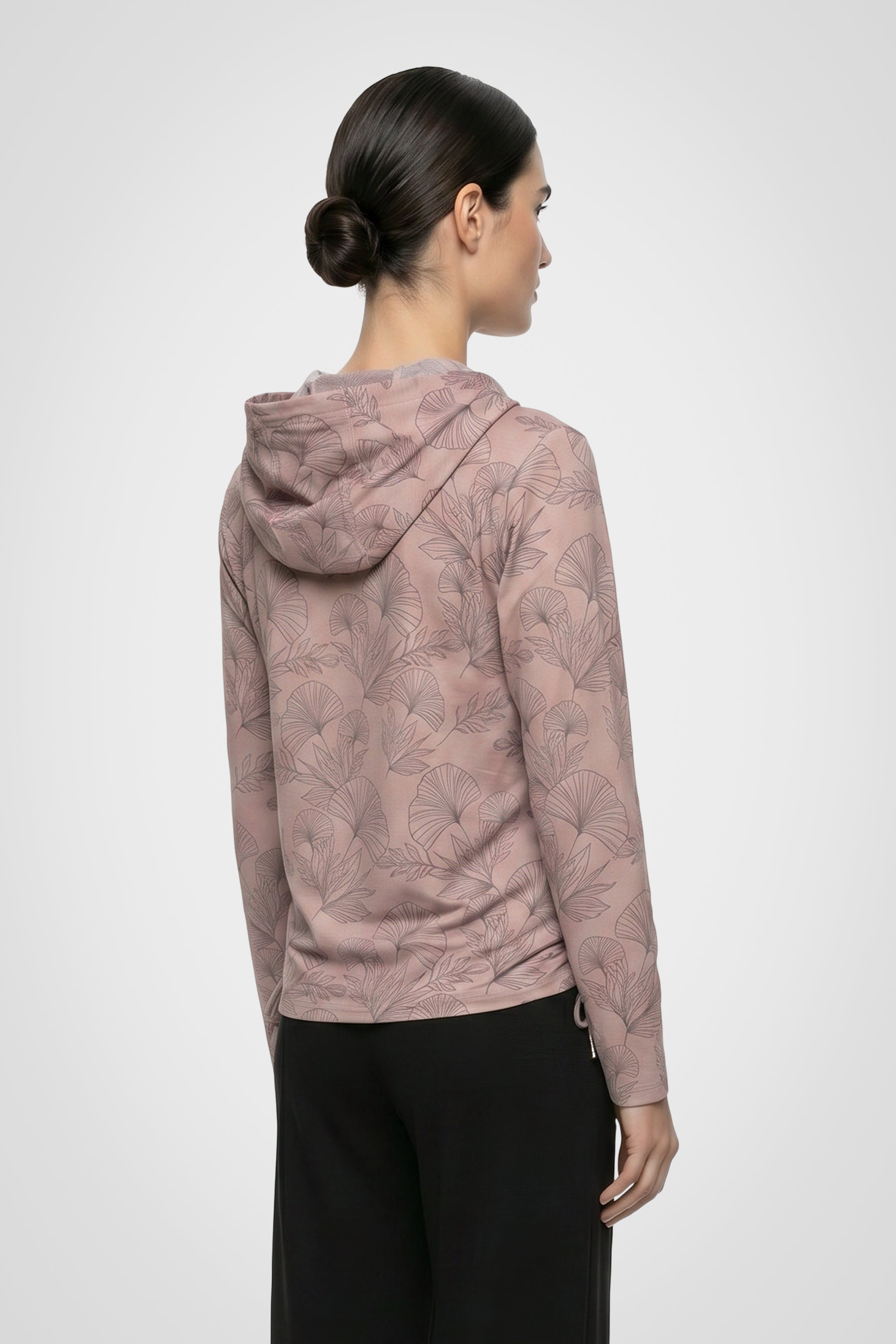 TerraEase Ruched Hoodie