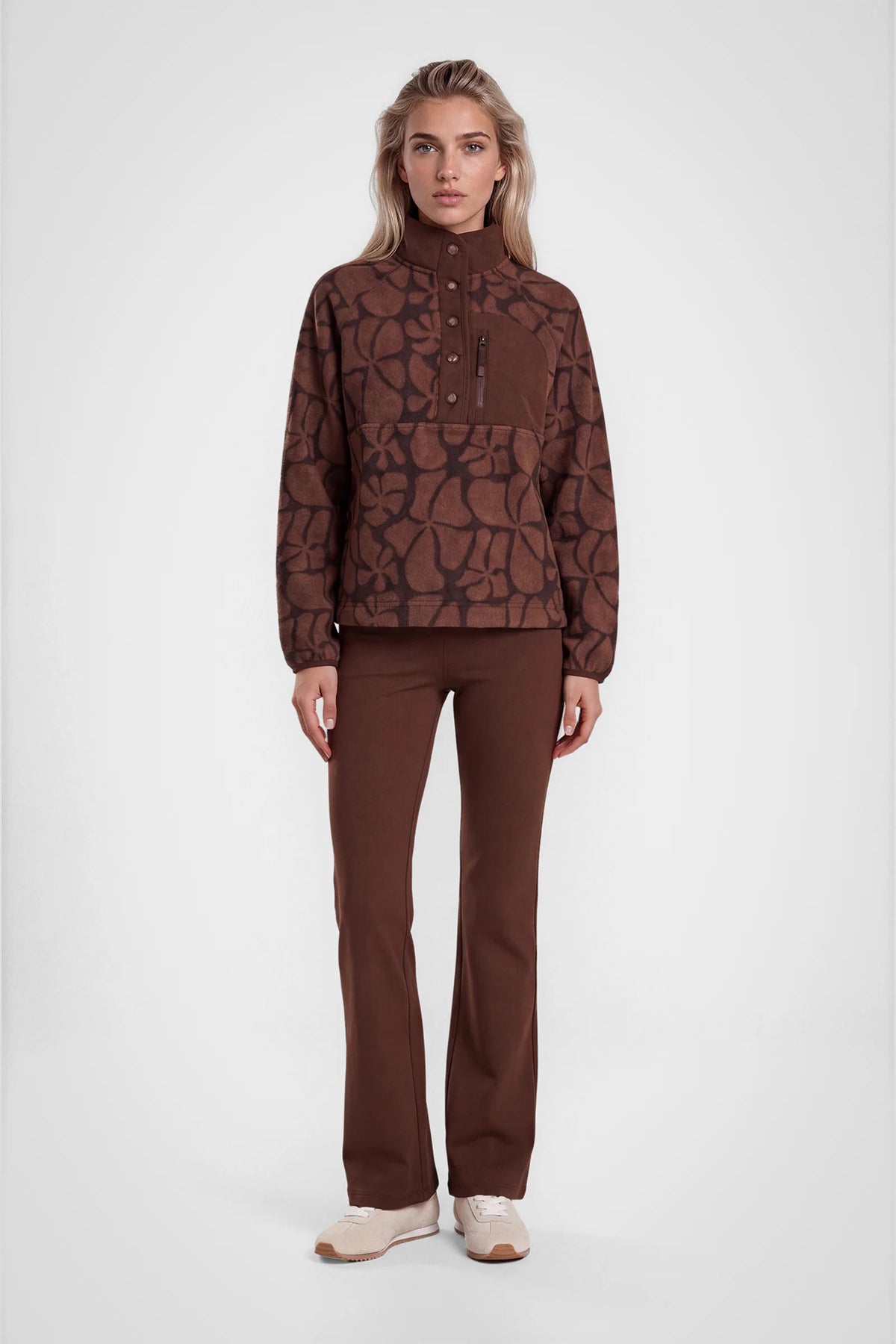 Averra Brushed Scuba Straight-Leg Pants