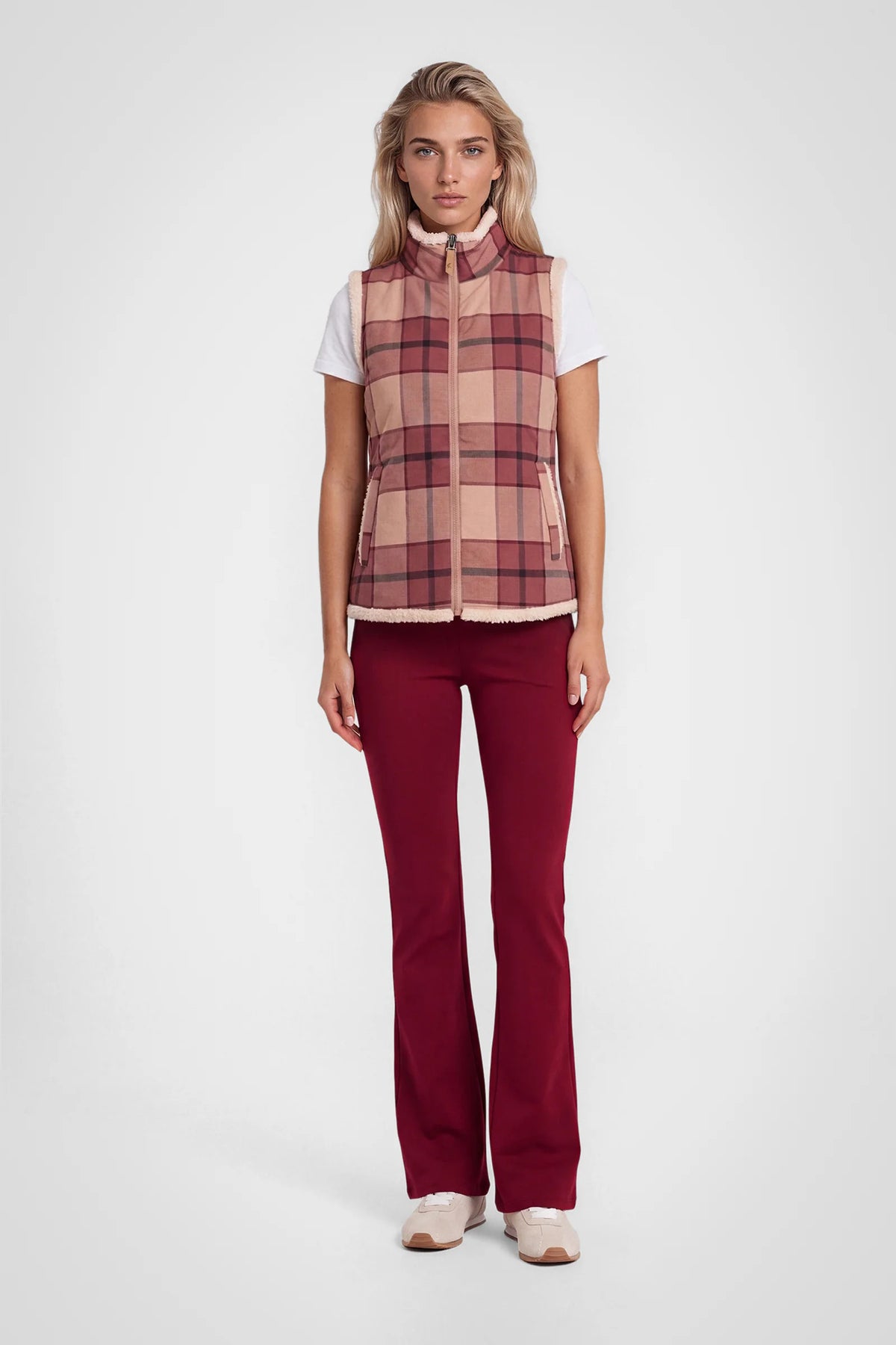 Averra Brushed Scuba Straight-Leg Pants