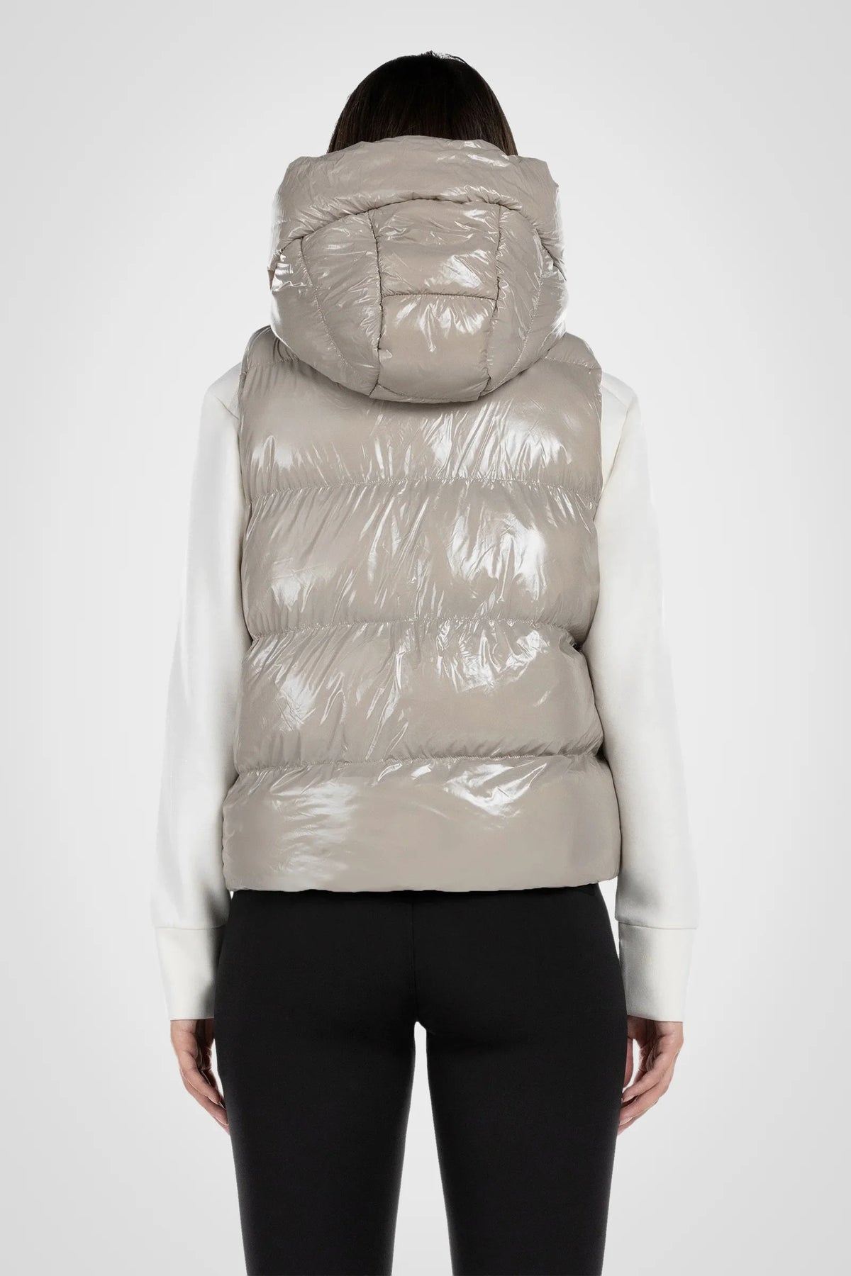 Boreal Short Glossy Puffer Vest