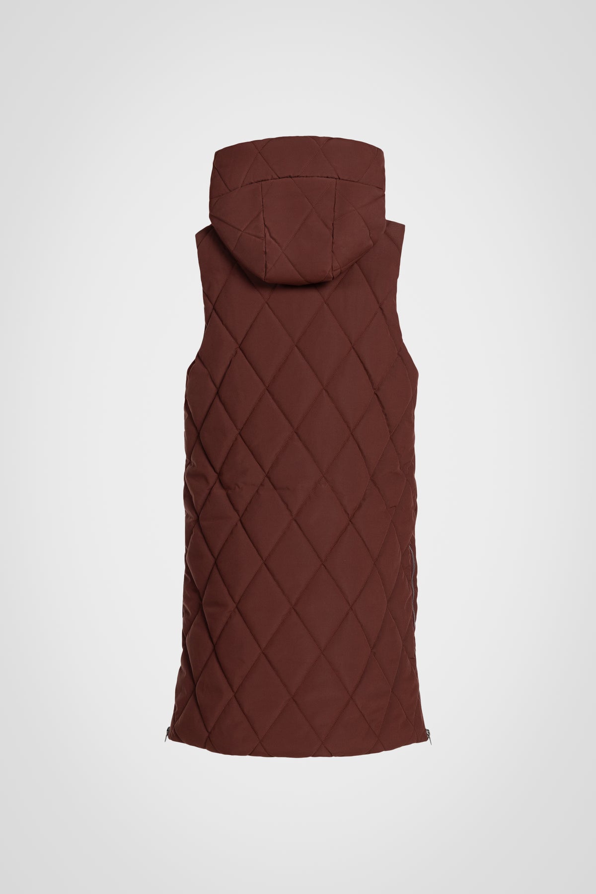 Diamond Long Puffer Vest