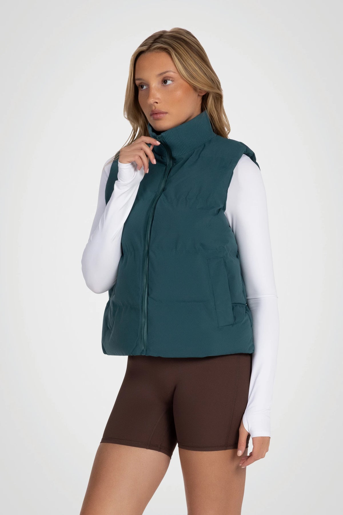 Veylune Quilted Utility Vest