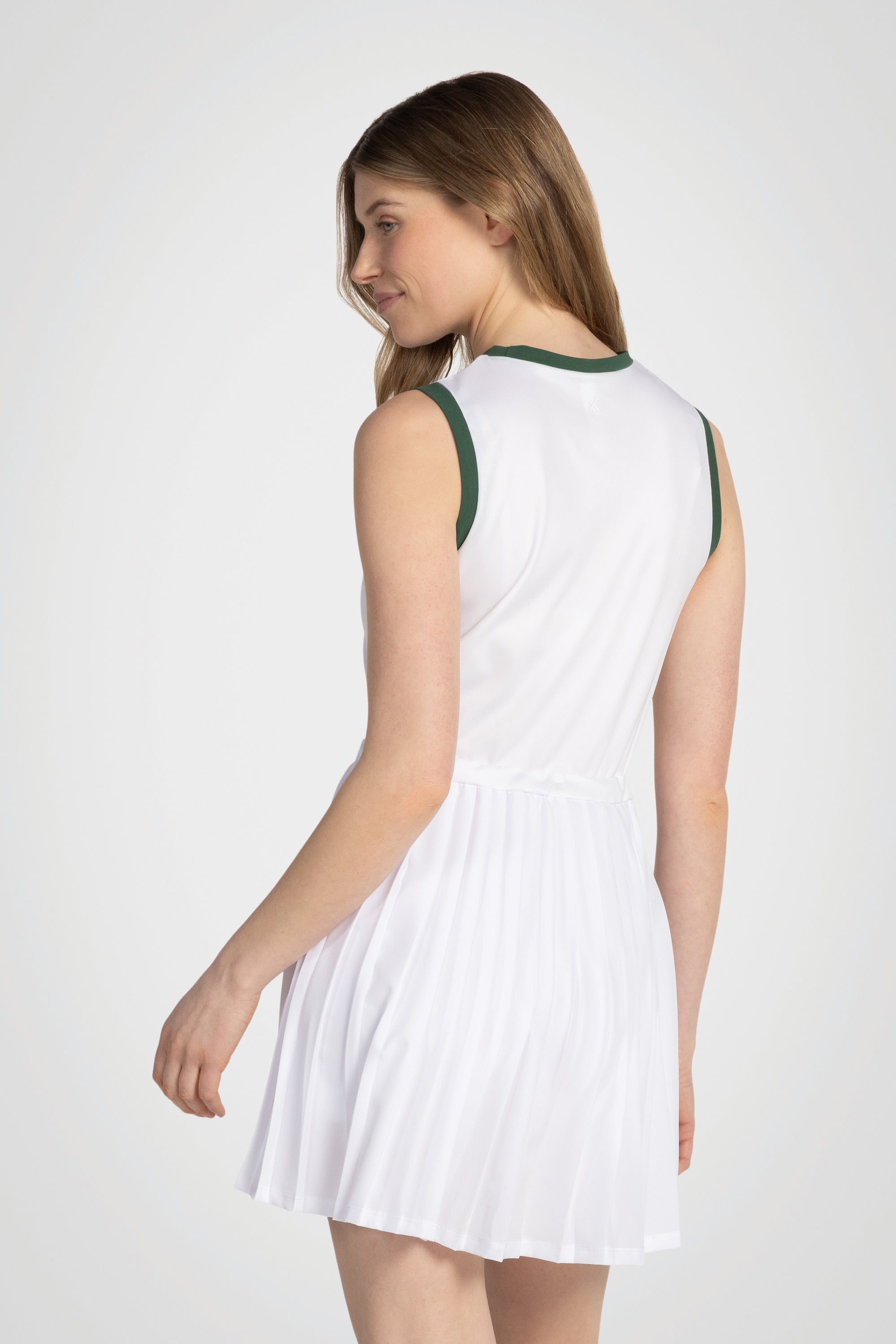 Glide Pleated Dress