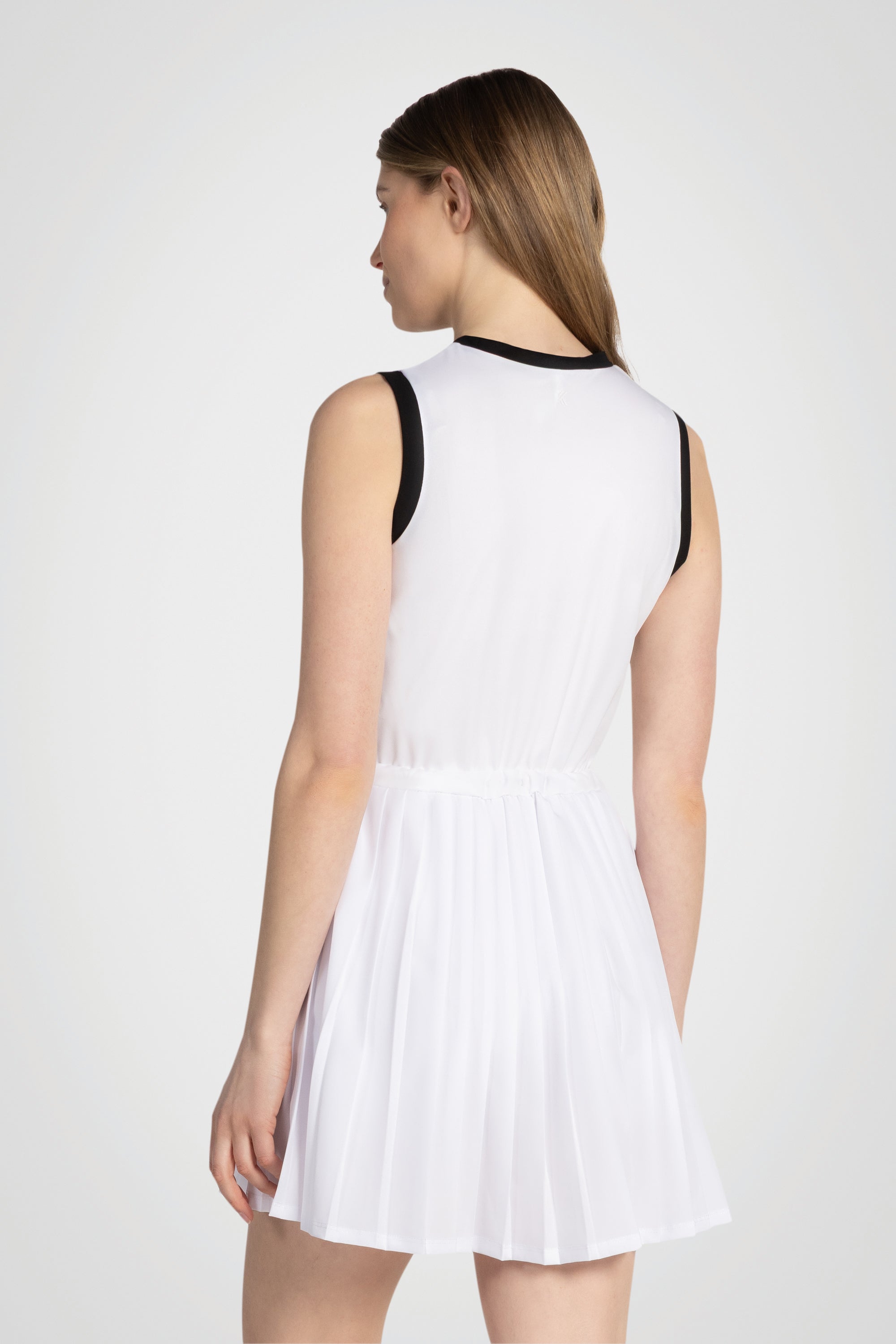 Glide Pleated Dress