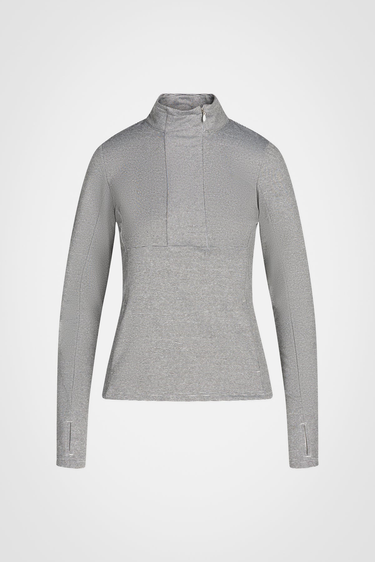 Stealth Zip Mock Top