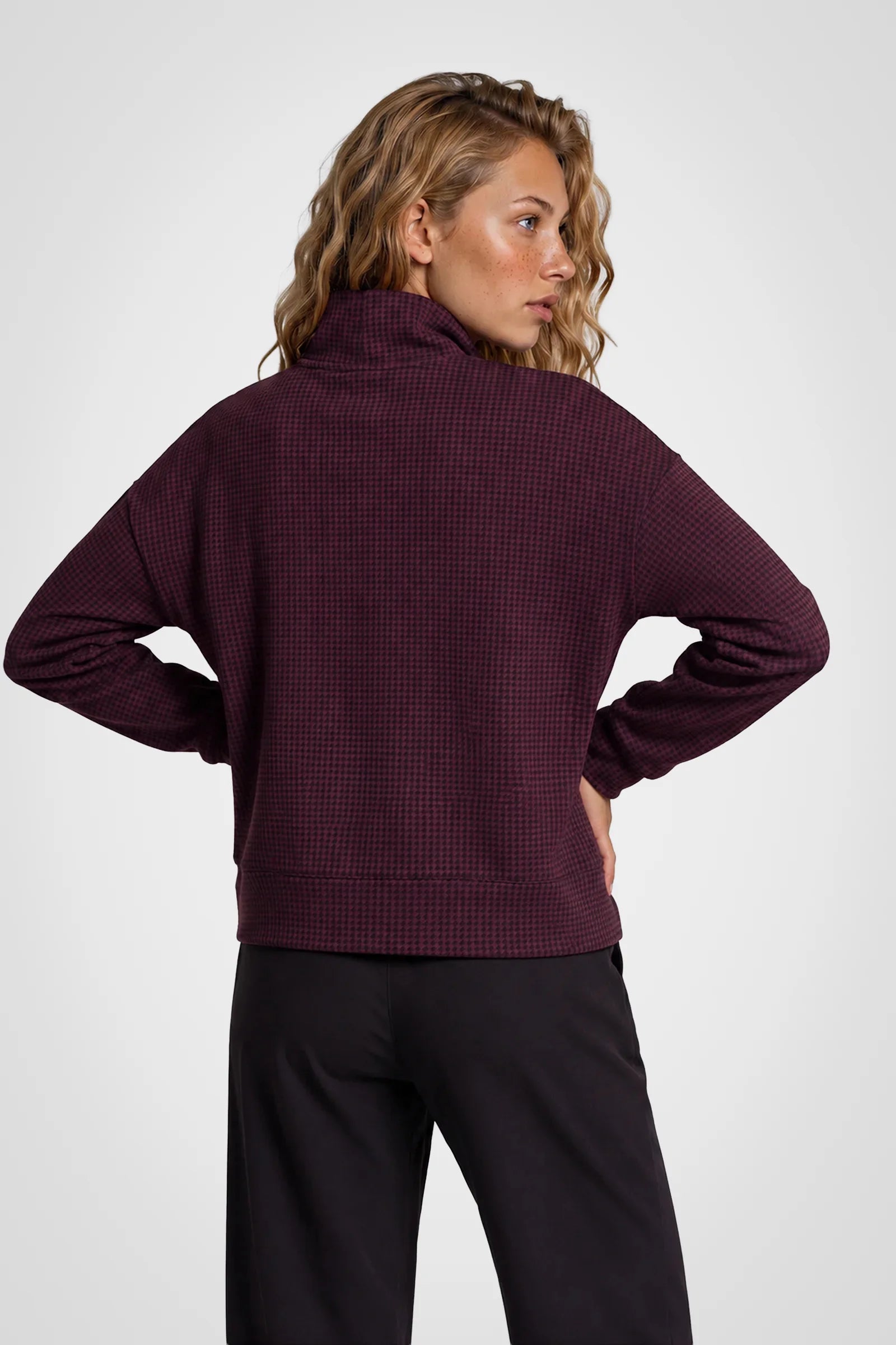 Highland Cozy Mock Neck Pullover