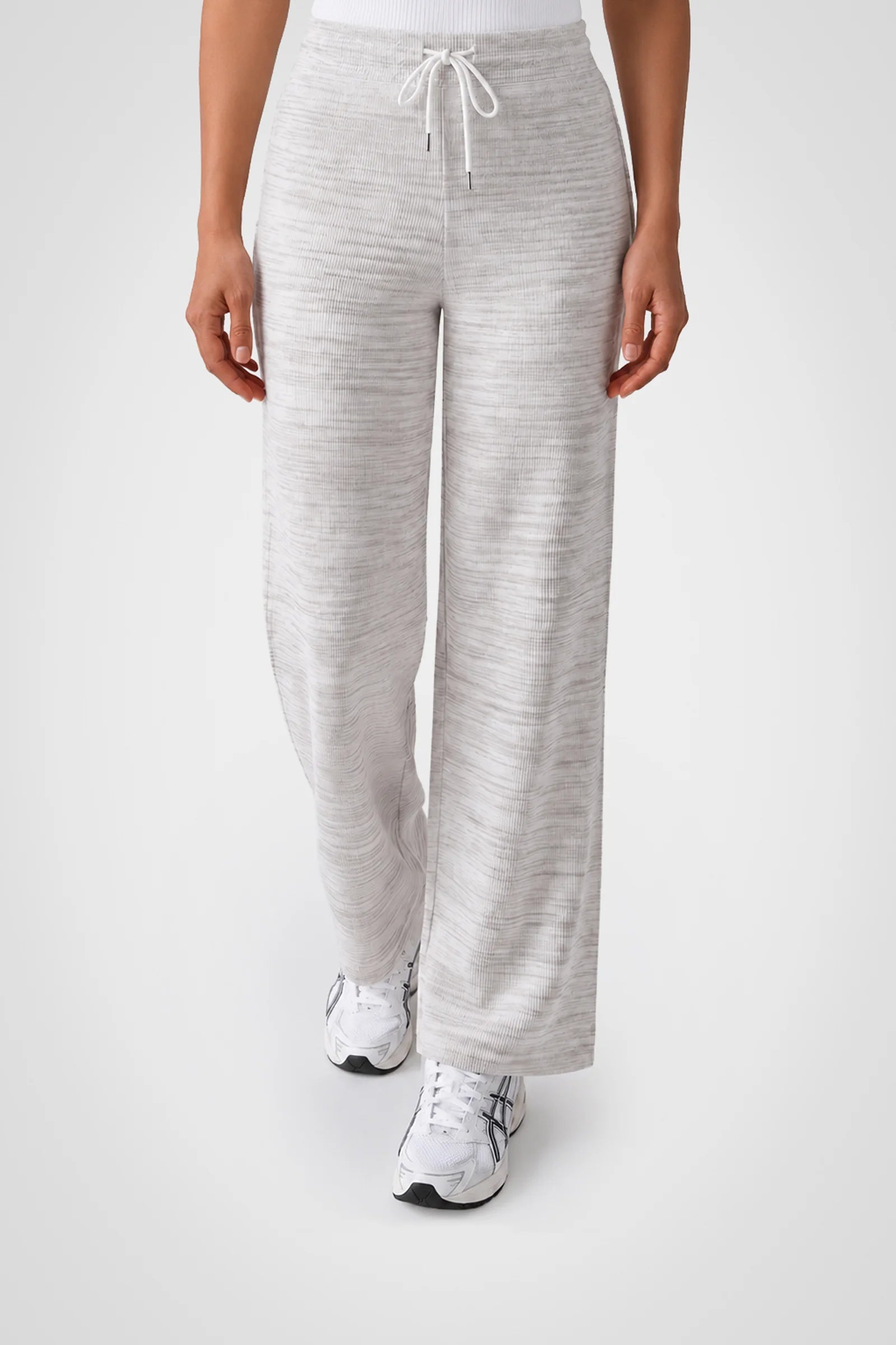 Cloud Mélange Wide Leg Pant
