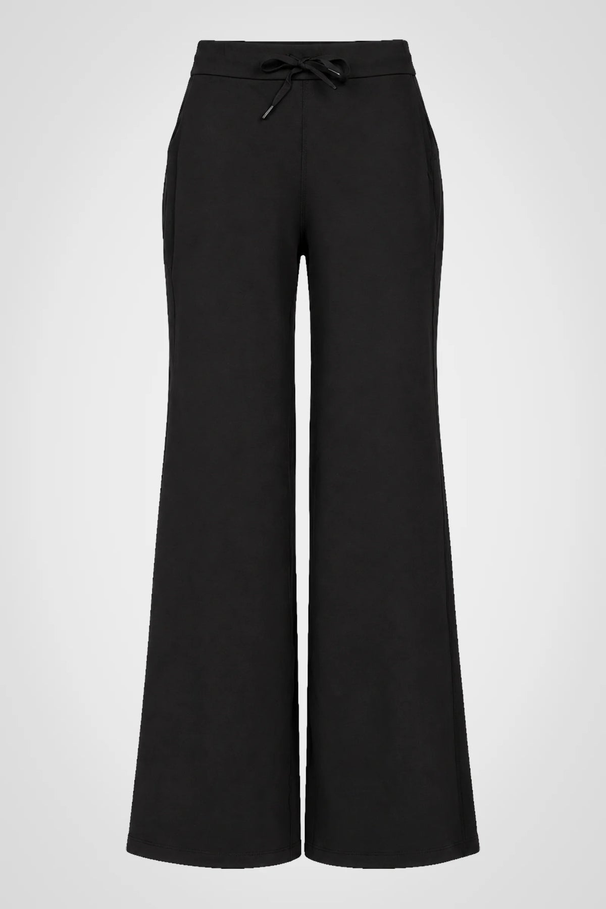 Aerelle Moss Jersey Wide-Leg Pants