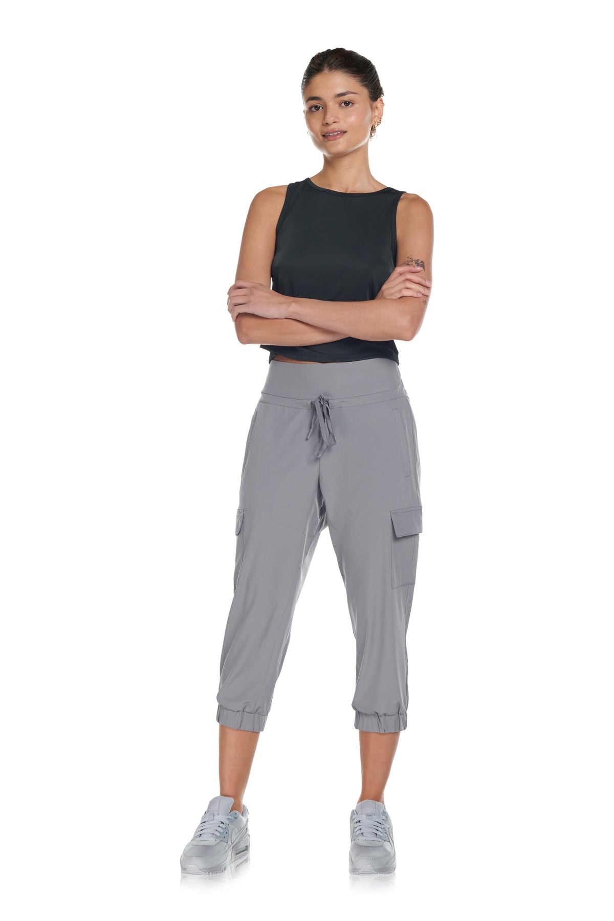 Cargo Woven Crop Jogger