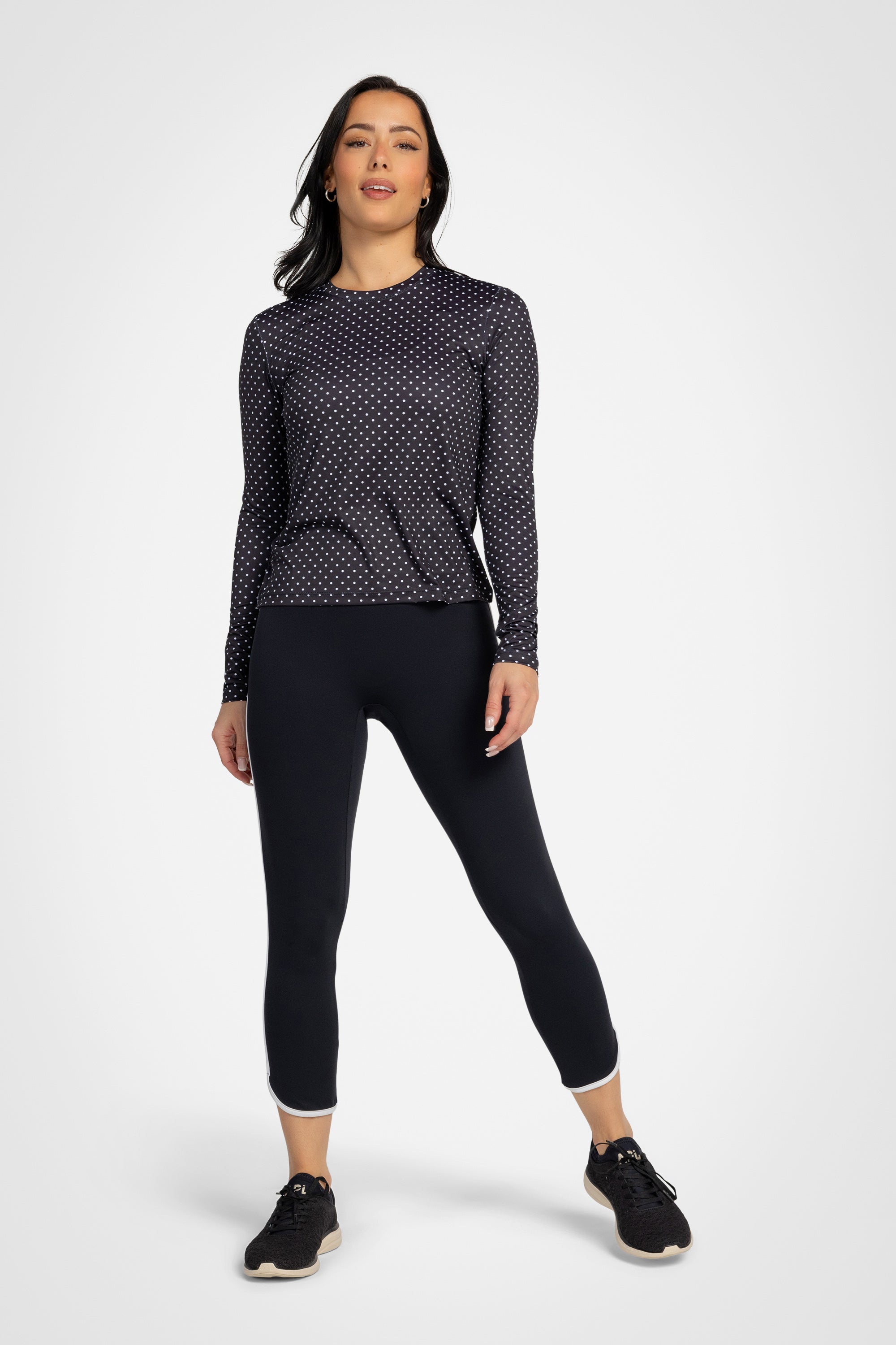 Willow Long-Sleeve Crewneck Top