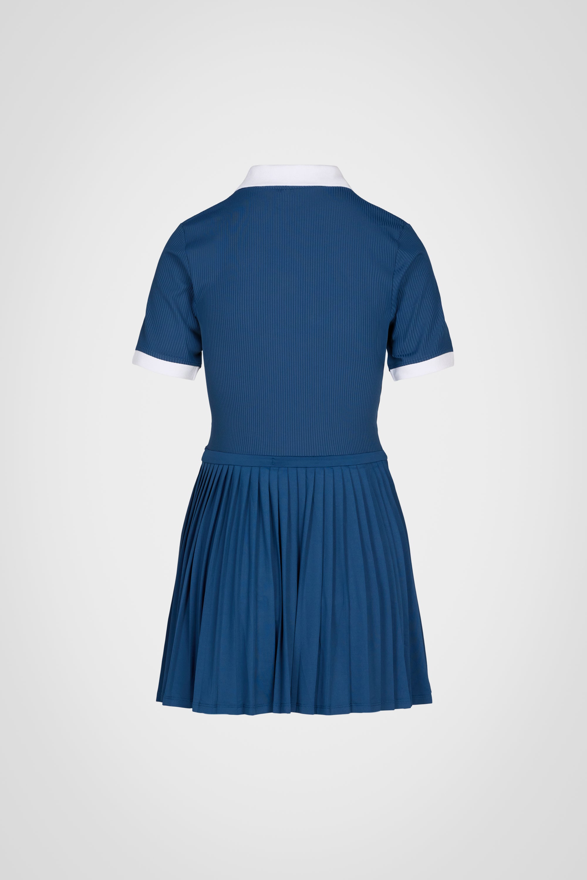 Courtline Pleated Polo Dress