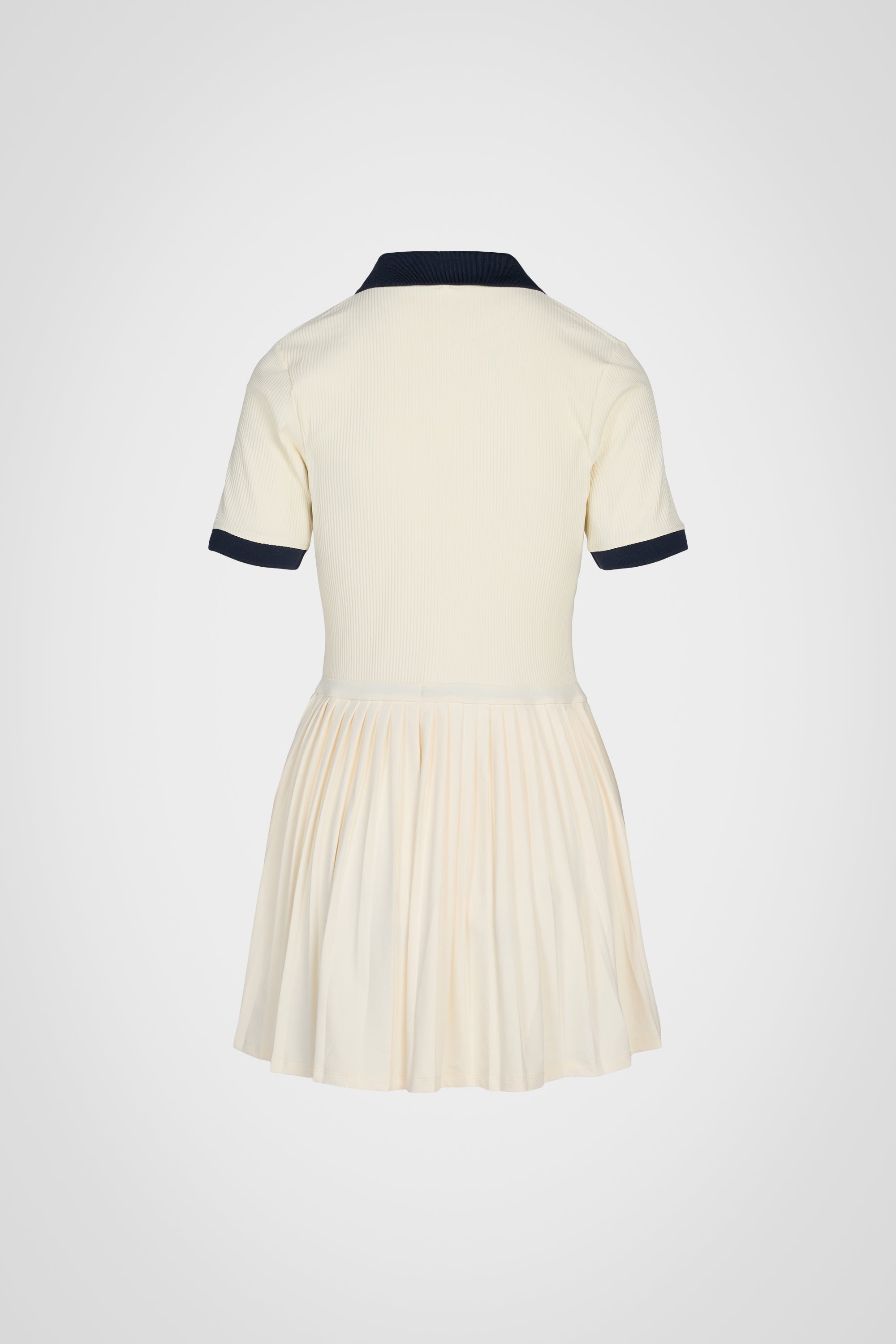 Courtline Pleated Polo Dress