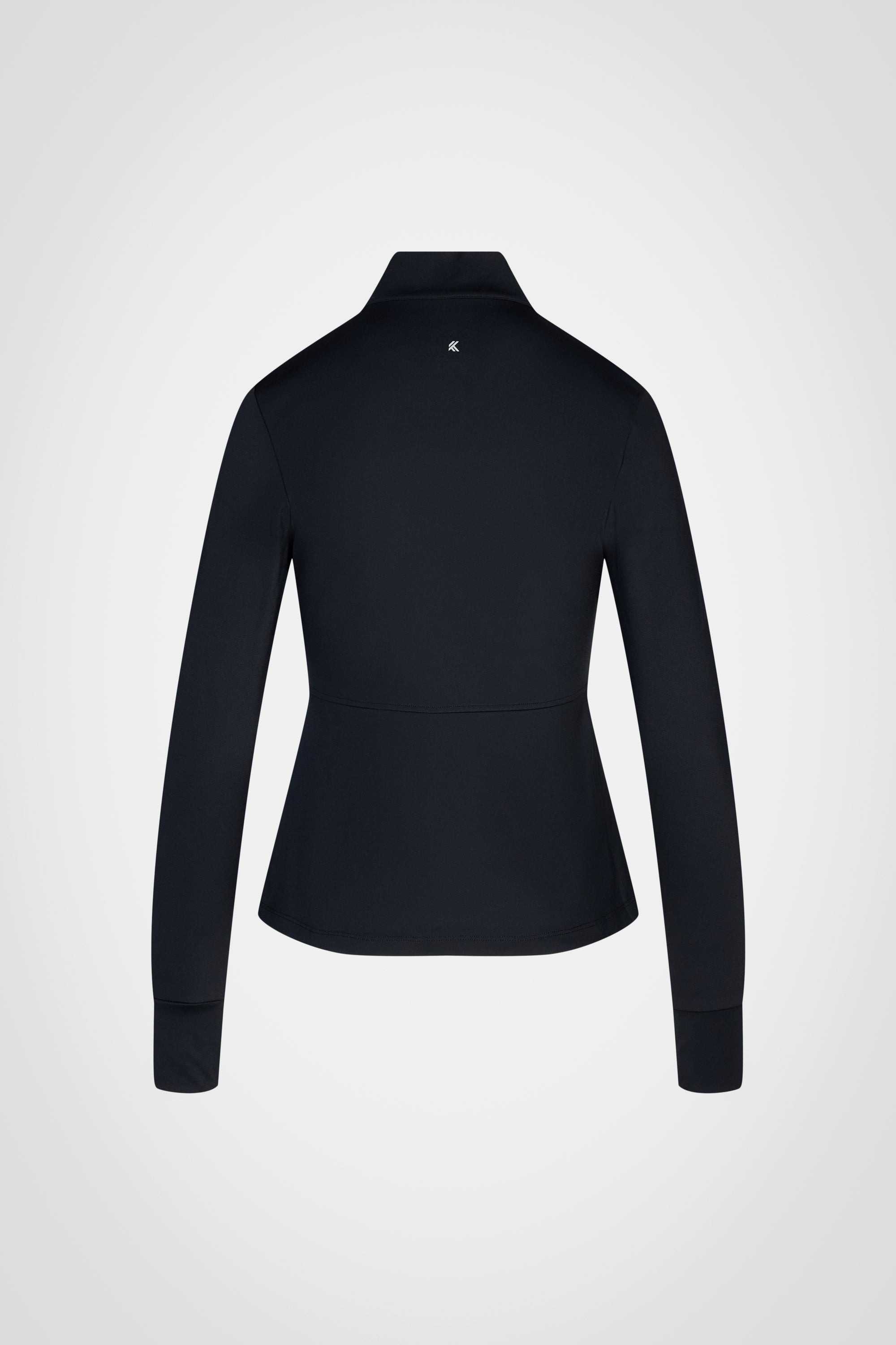 NS Interlock Mock-Neck Jacket