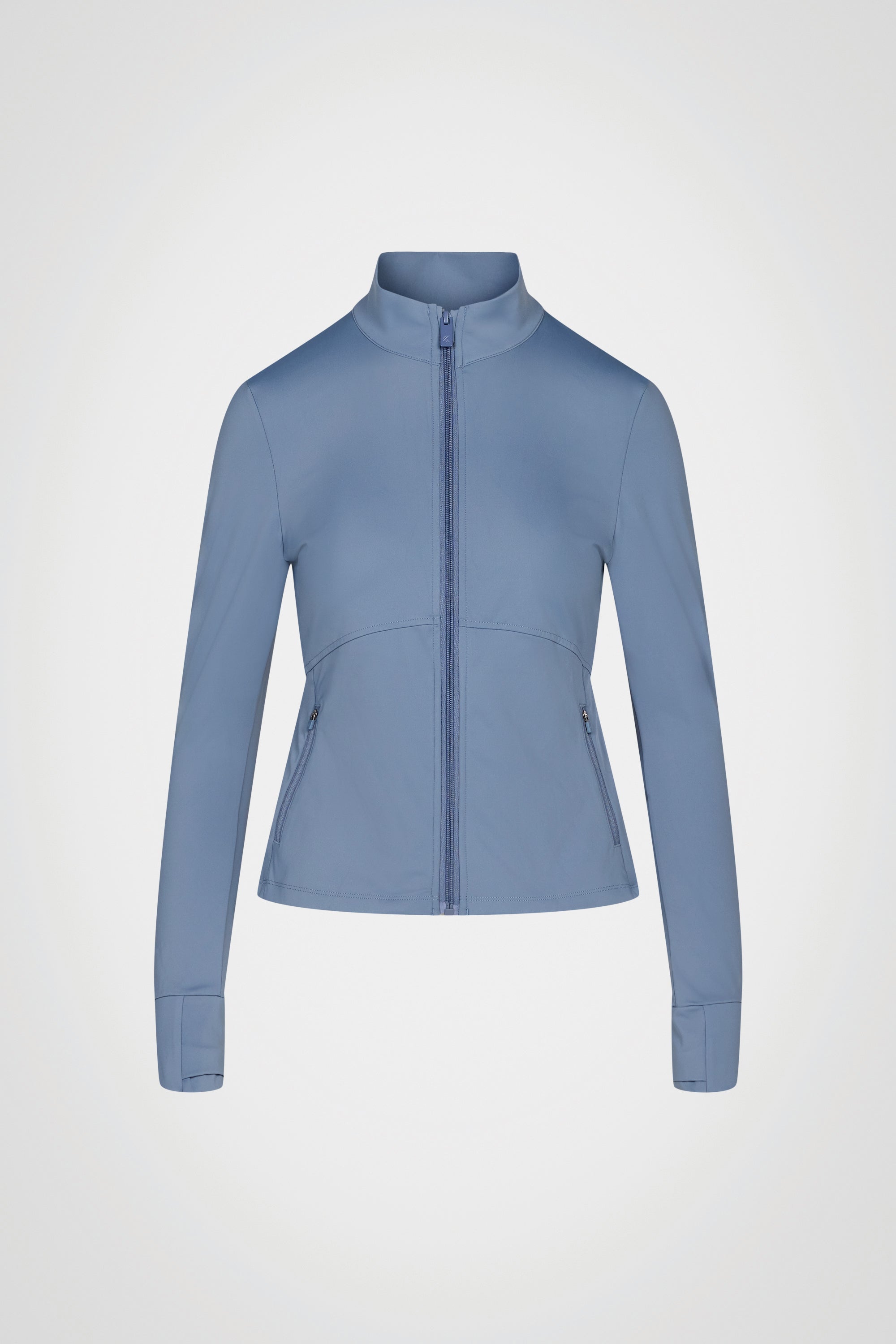 NS Interlock Mock-Neck Jacket