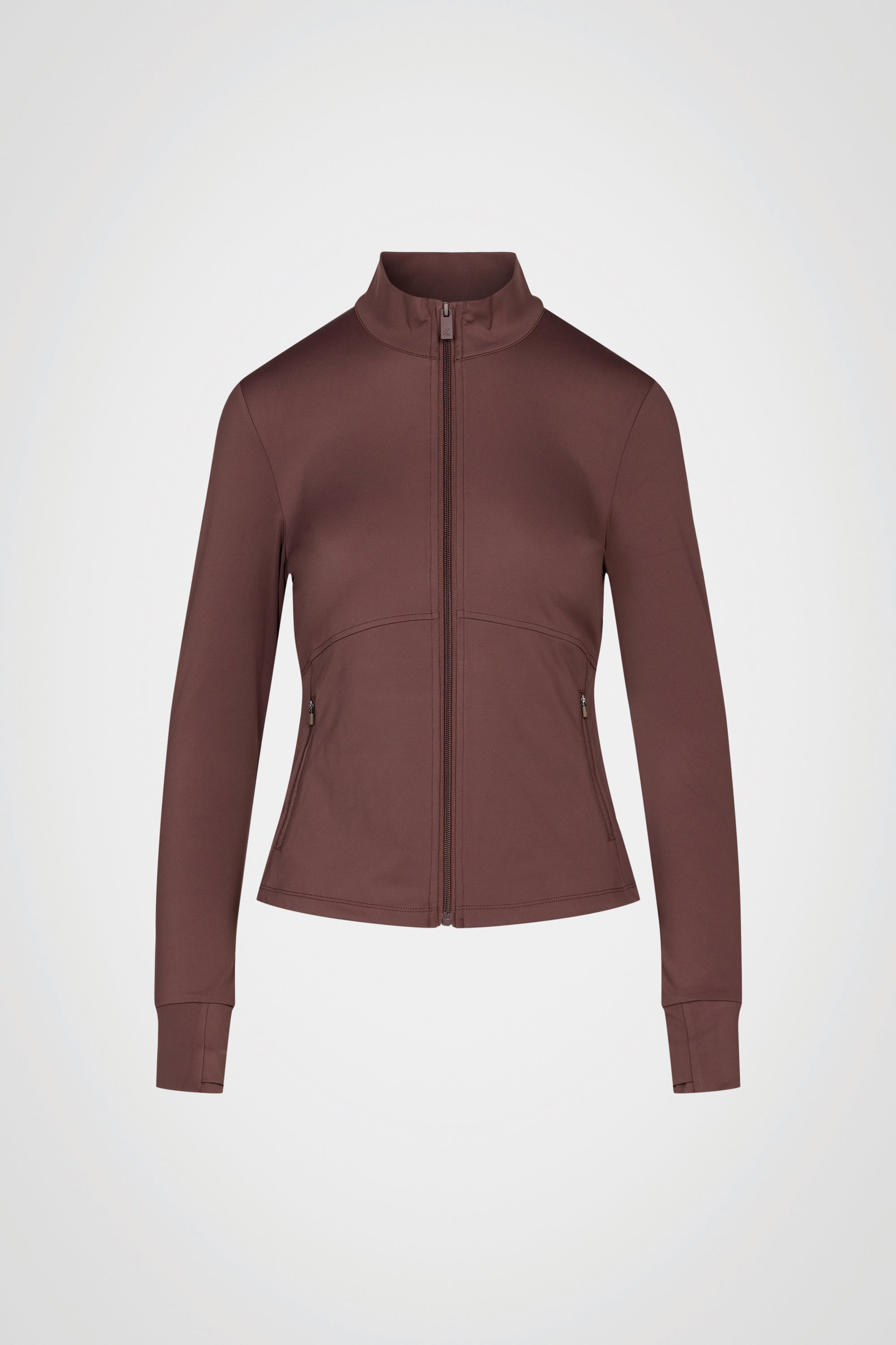 NS Interlock Mock-Neck Jacket