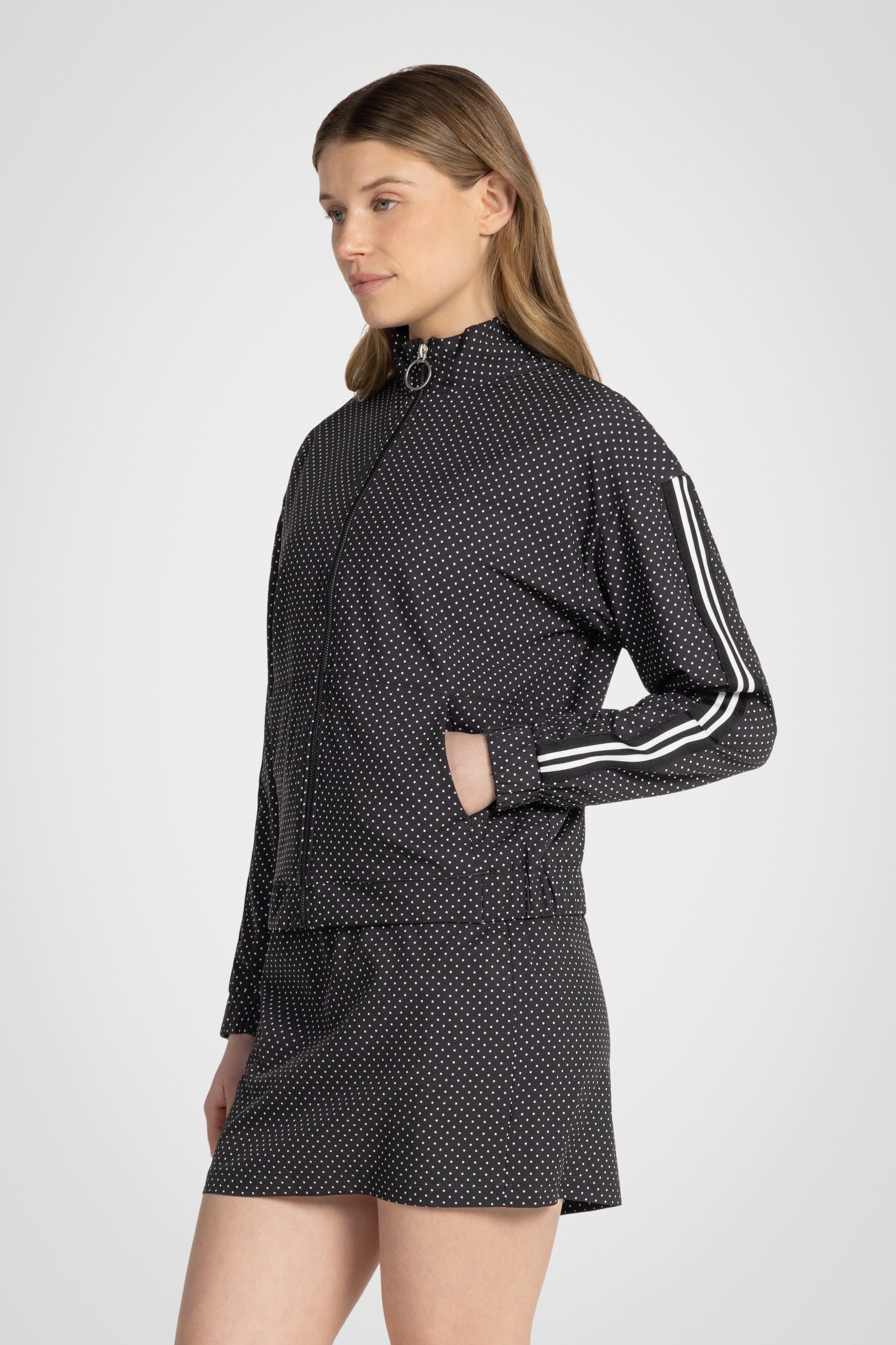 CourseFlow Mock Neck Jacket