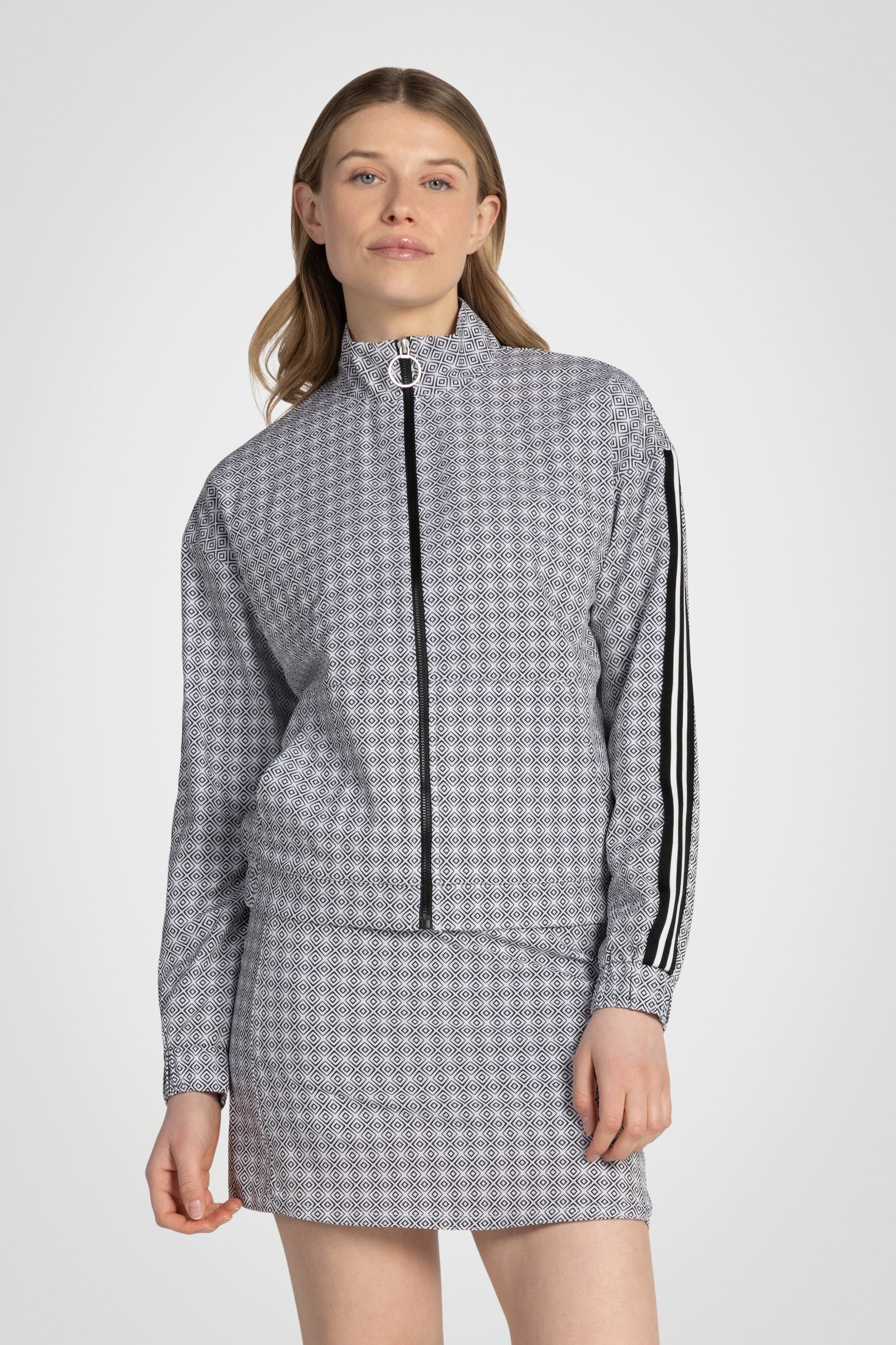 CourseFlow Mock Neck Jacket