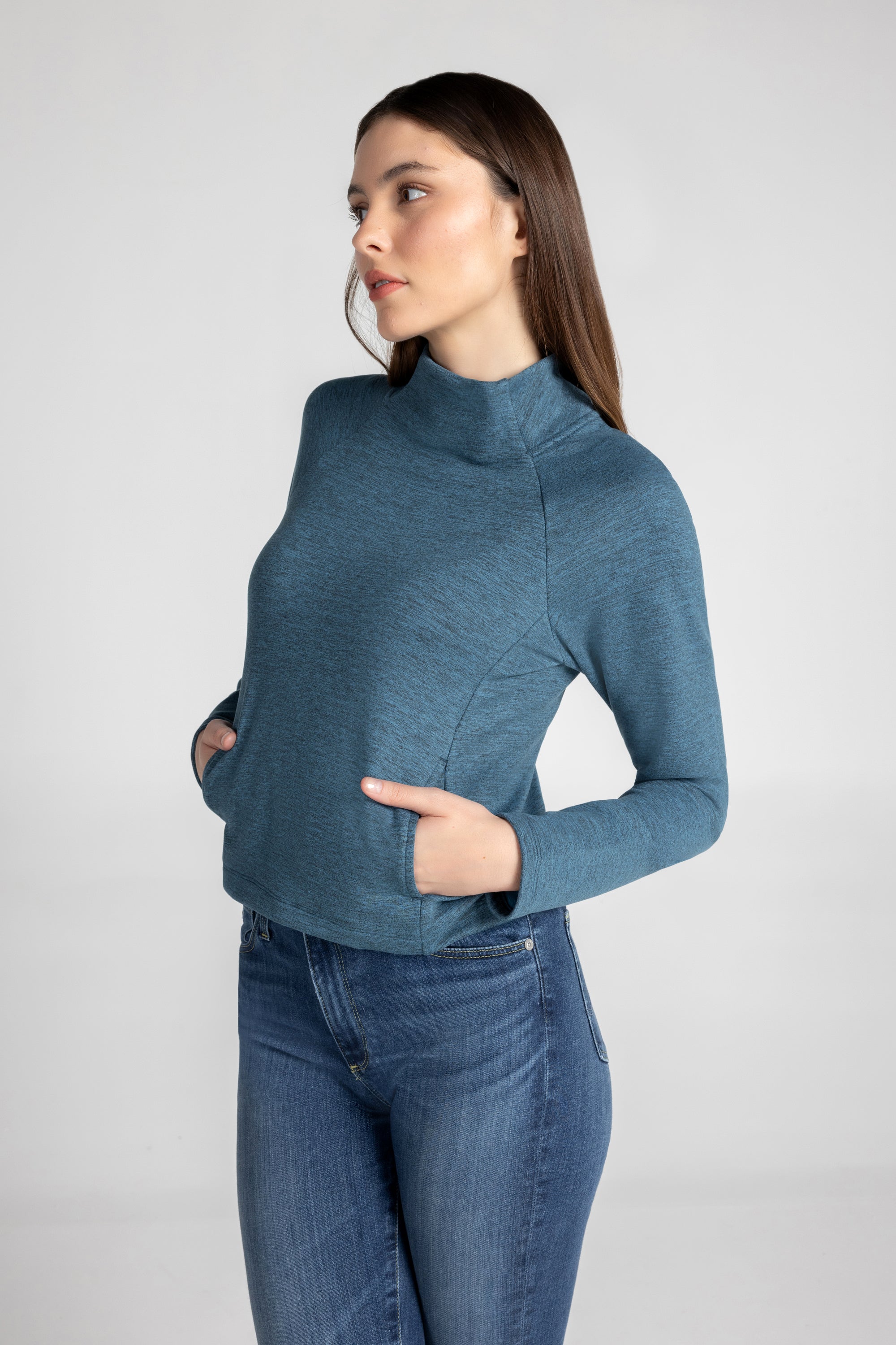 Azure Fleece Sweater