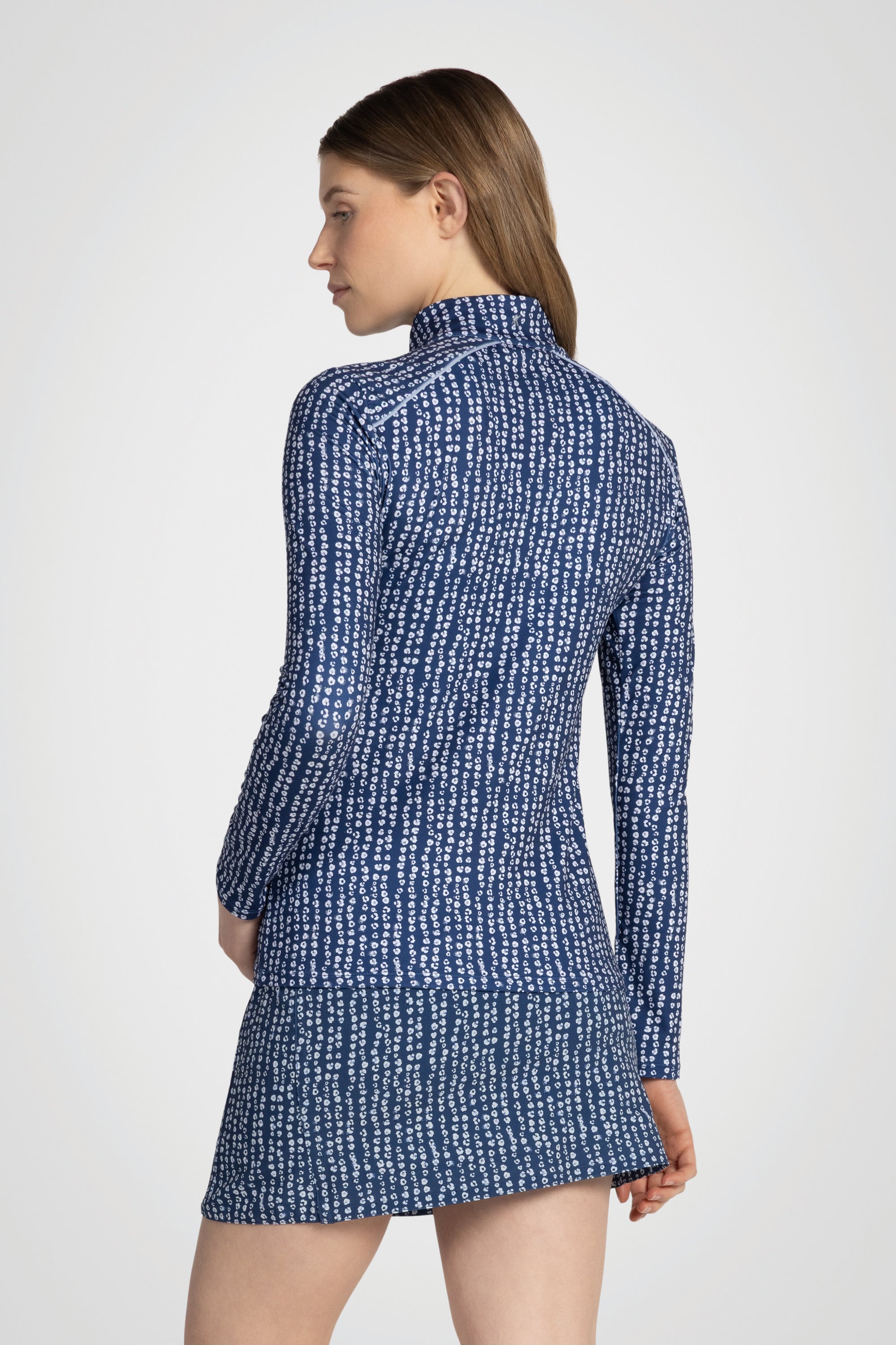 PlayMotion Zip Mock Top