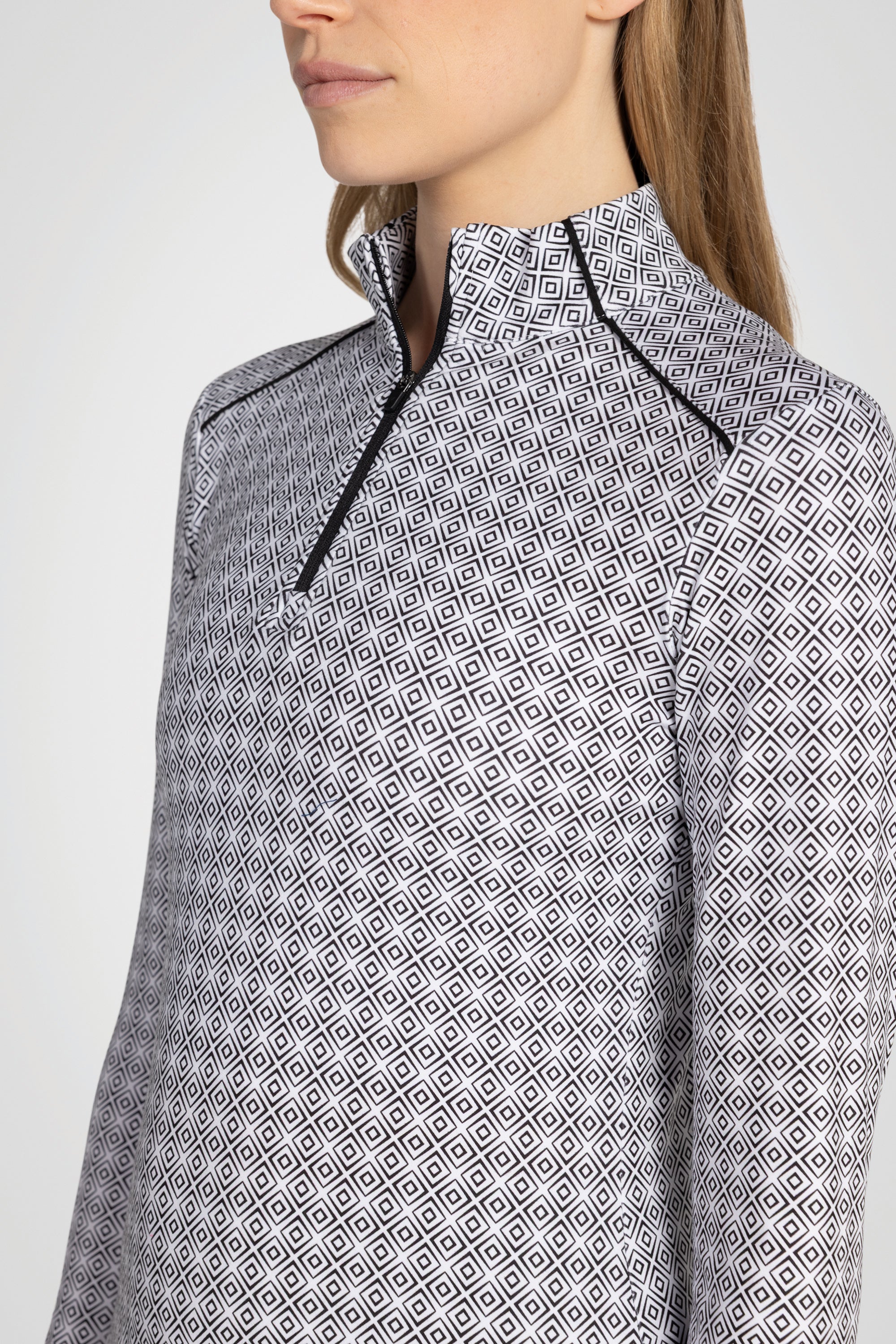 PlayMotion Zip Mock Top