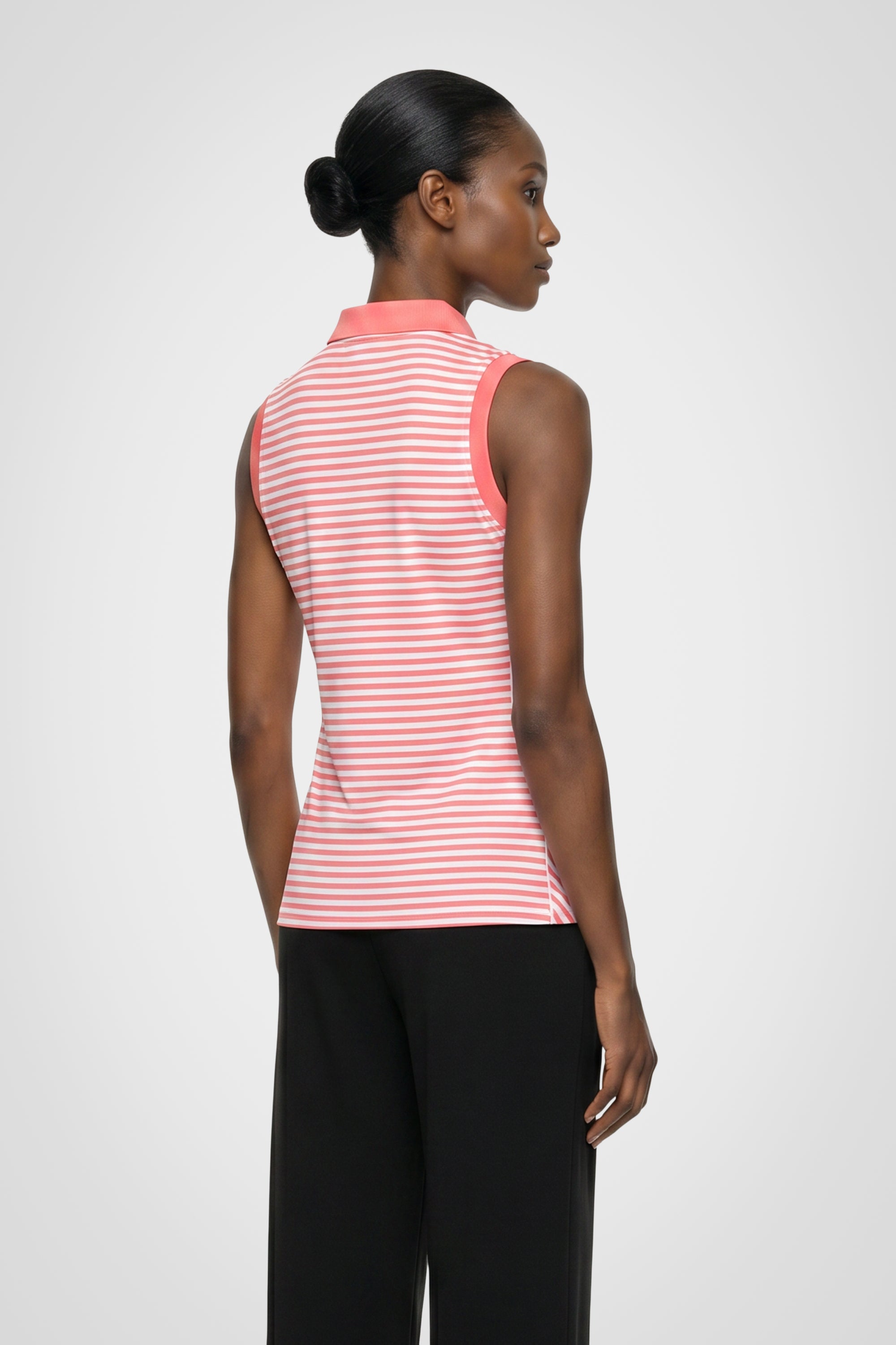 Trailhead Stripe Sleeveless Polo