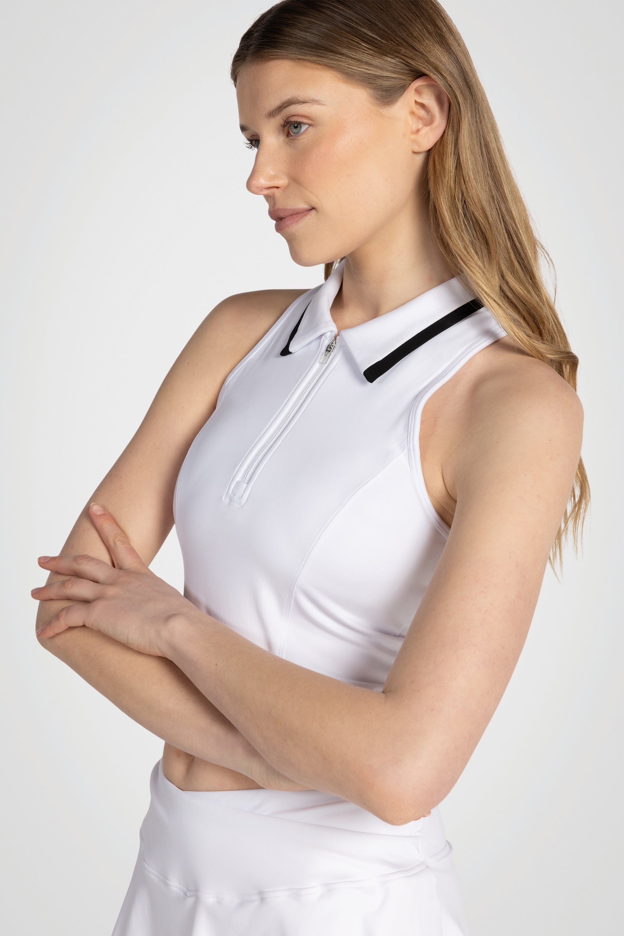 Flexline Zip Polo Tank