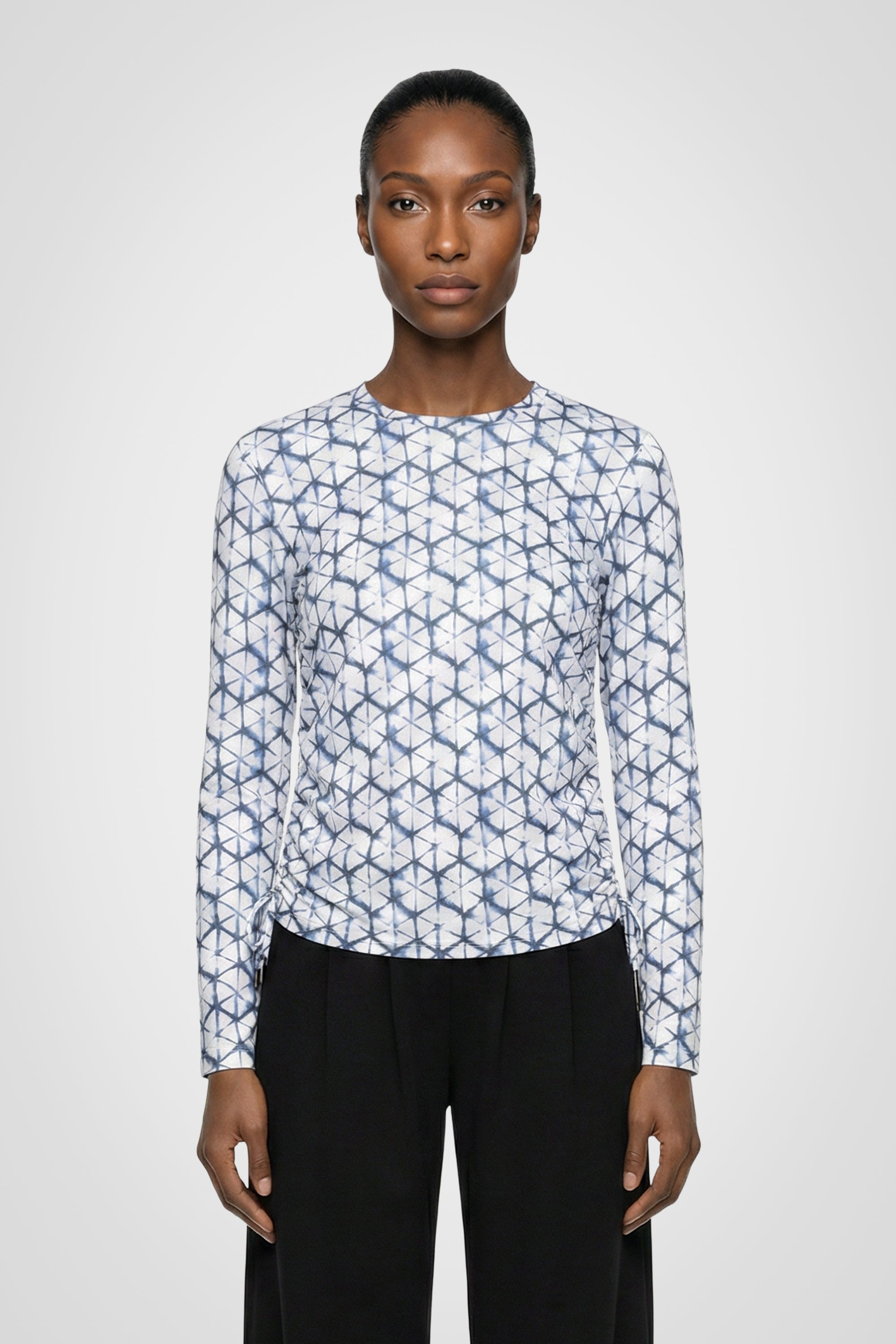 Active Ruched Long Sleeve Top
