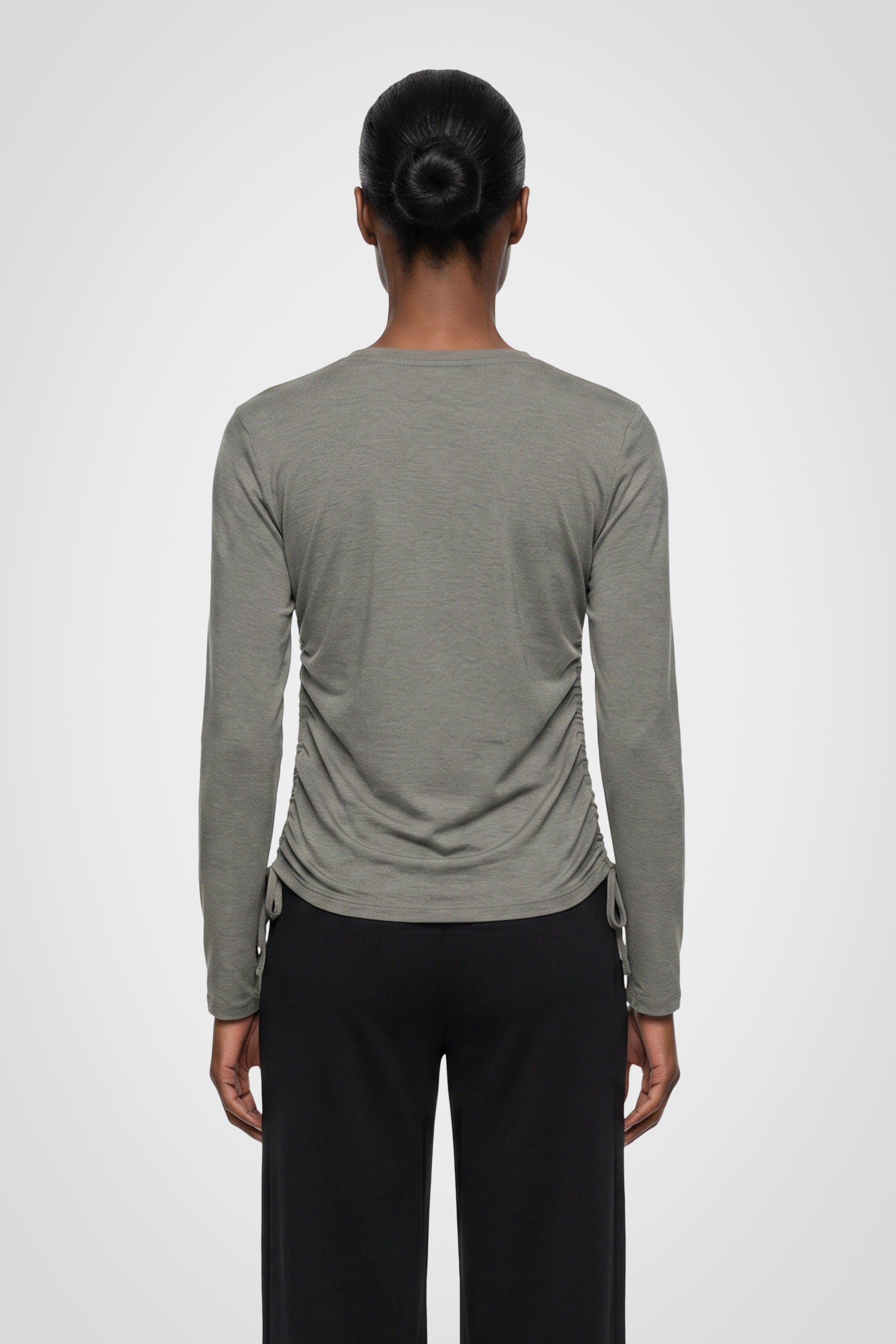 Active Ruched Long Sleeve Top