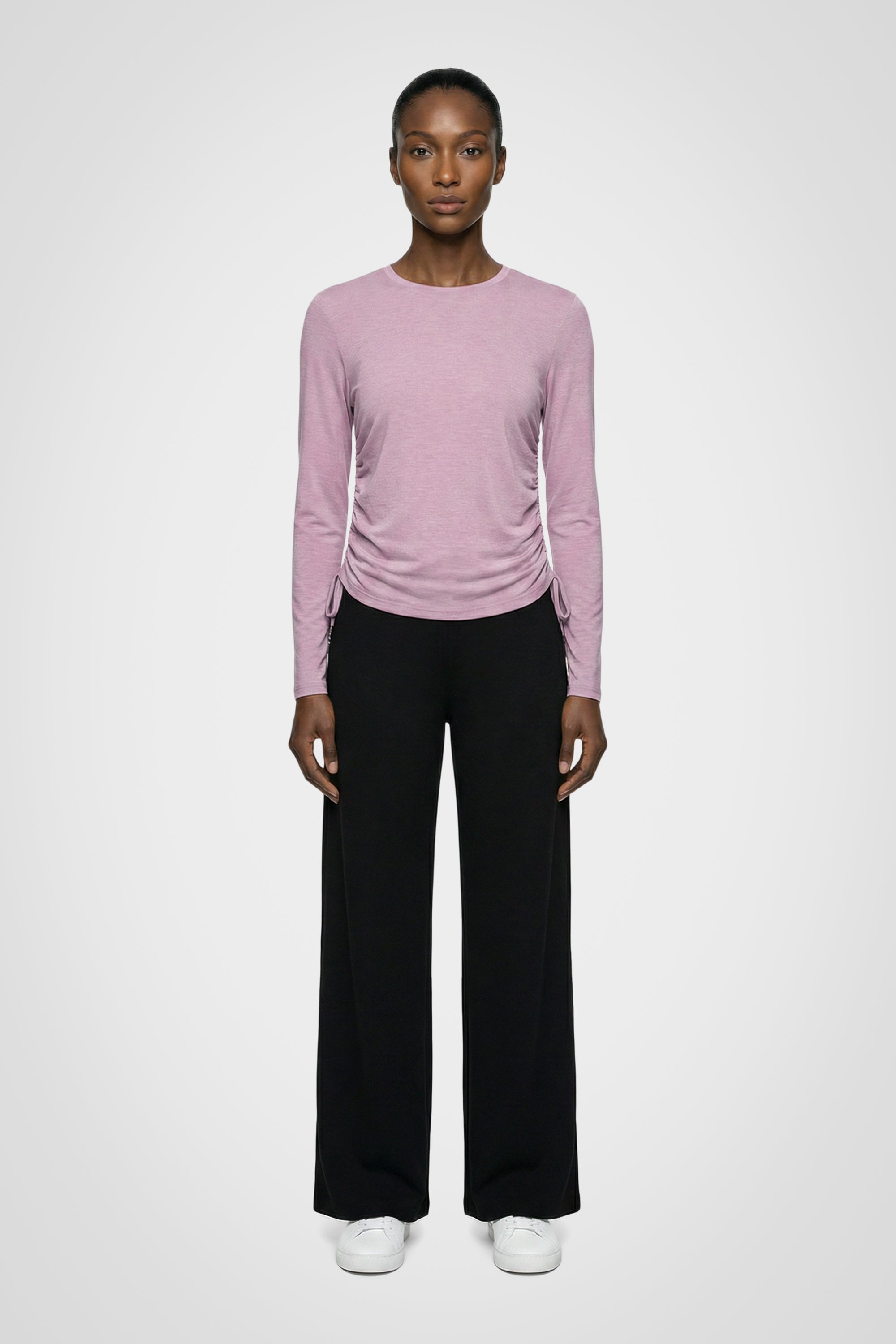 Active Ruched Long Sleeve Top