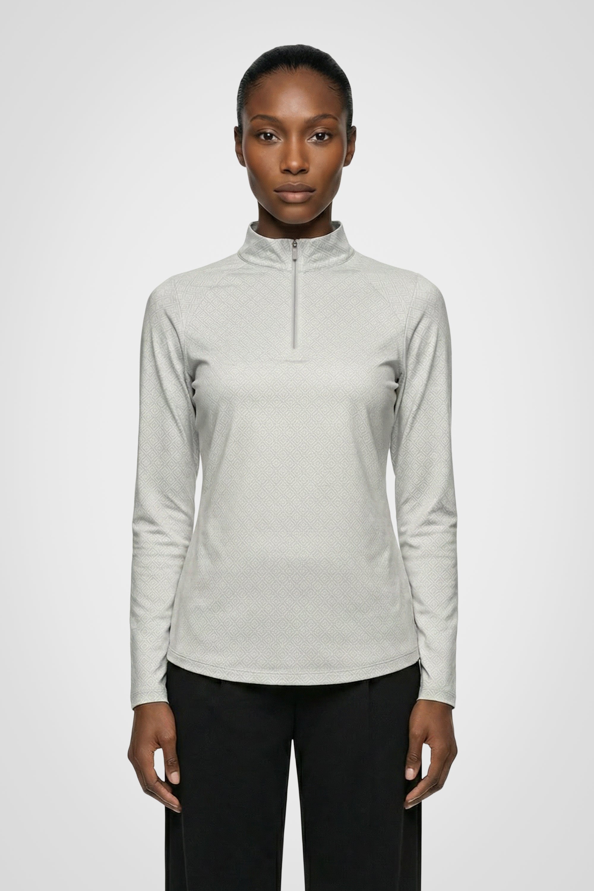 Sierra Quarter Zip Long Sleeve Top