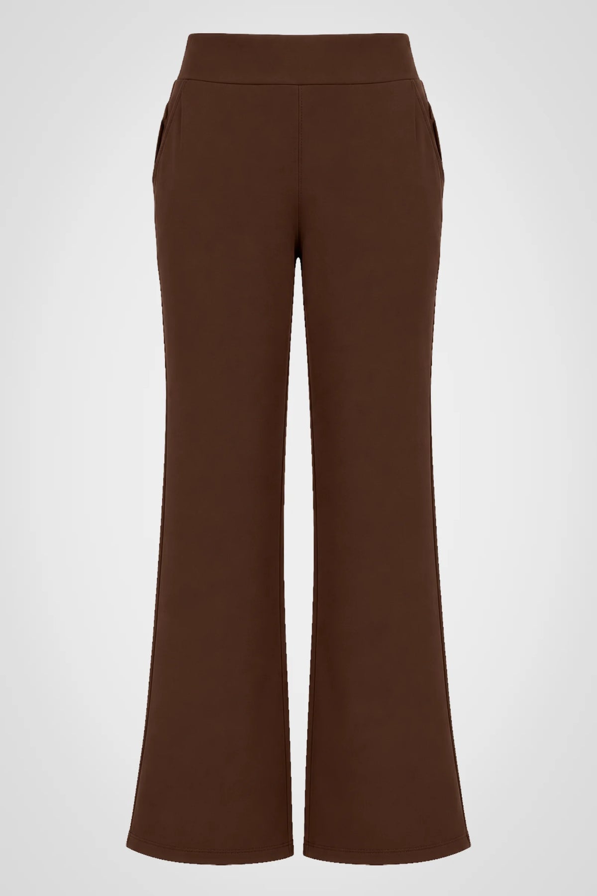 Averra Brushed Scuba Straight-Leg Pants