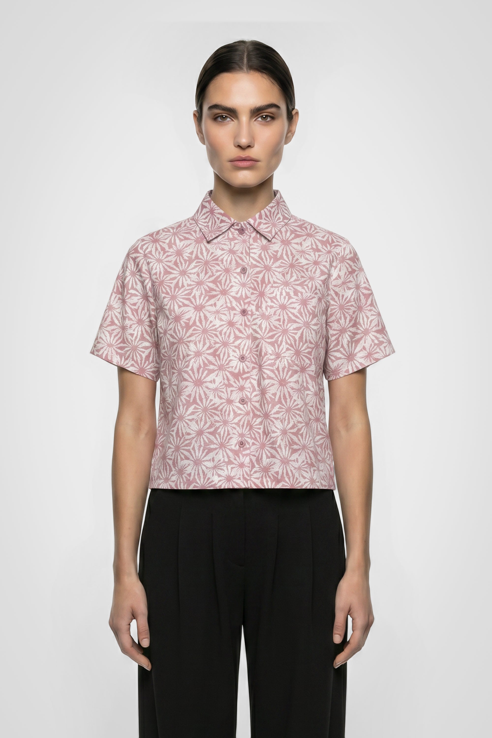 Terra Print Short Sleeve Shirt