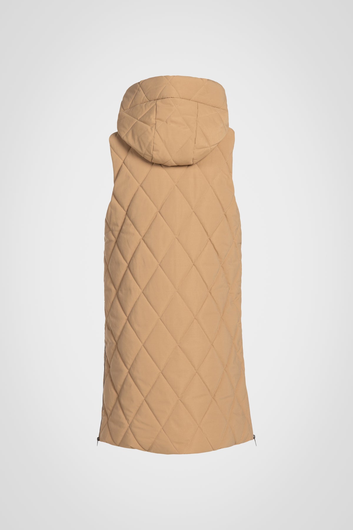 Diamond Long Puffer Vest