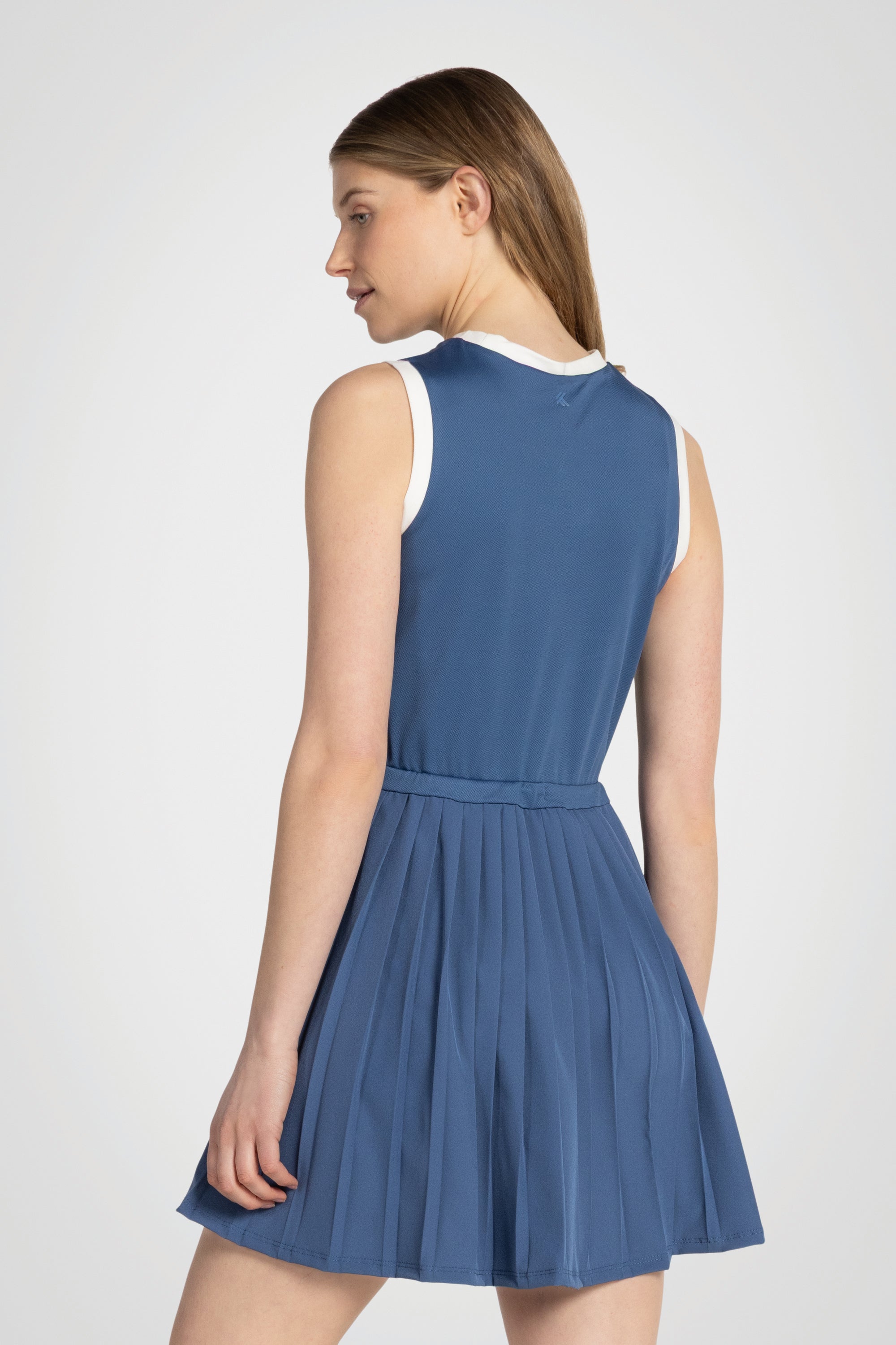 Glide Pleated Dress