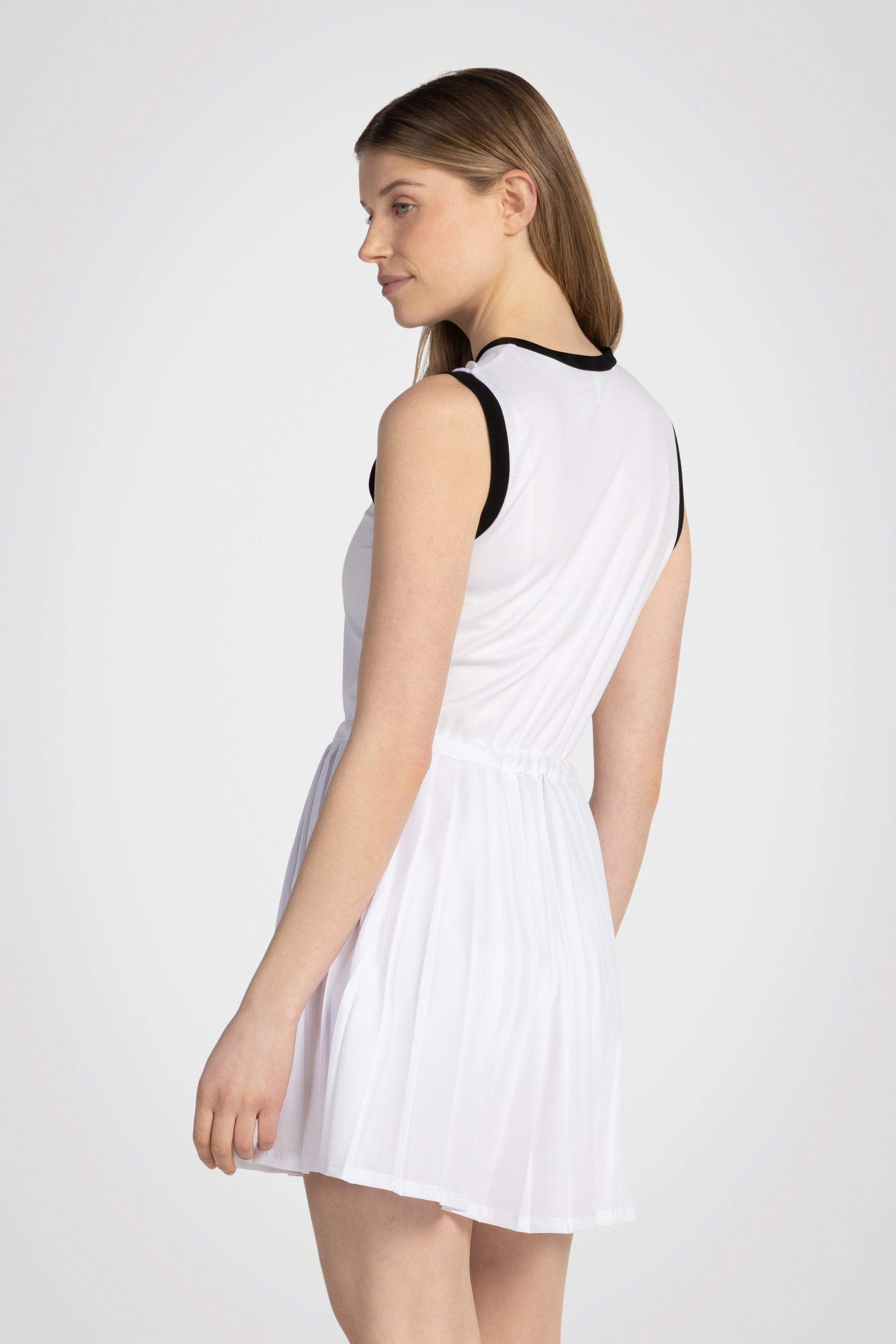 Glide Pleated Dress