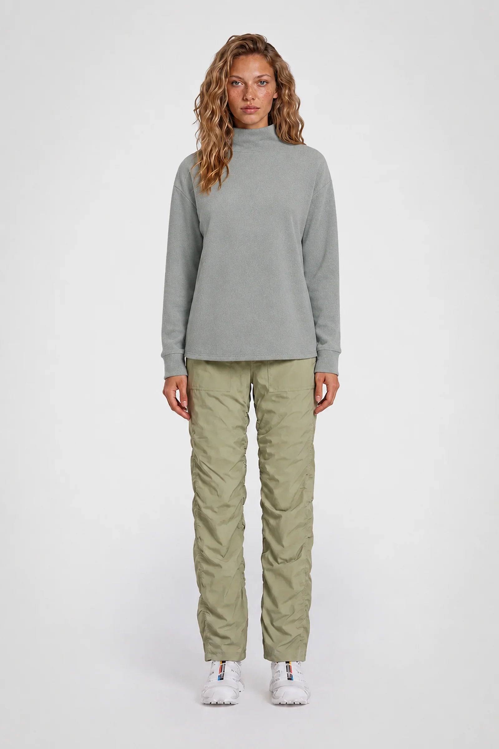 Mossvale Mock Neck Pullover