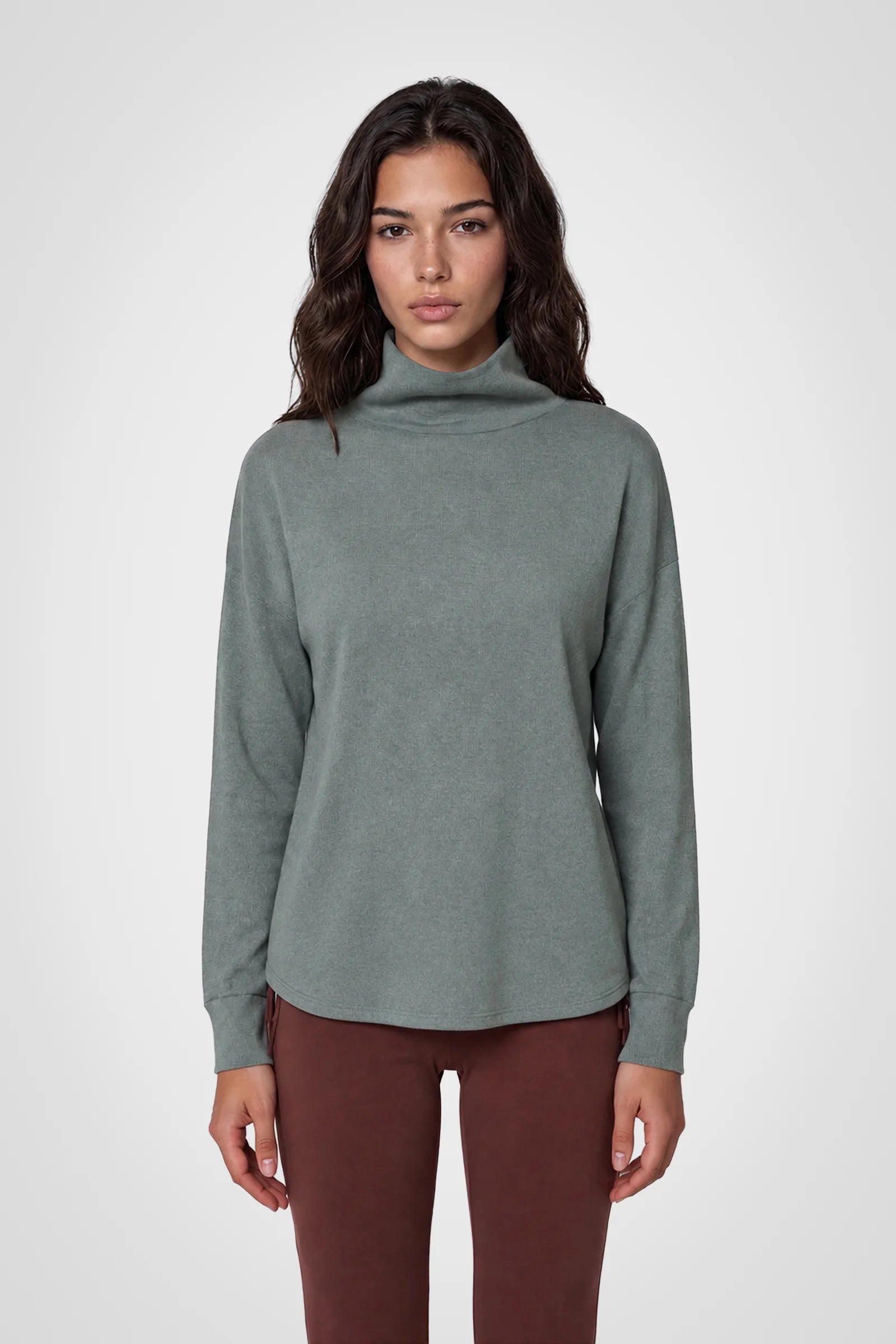 Mossvale Cowl Collar Pullover